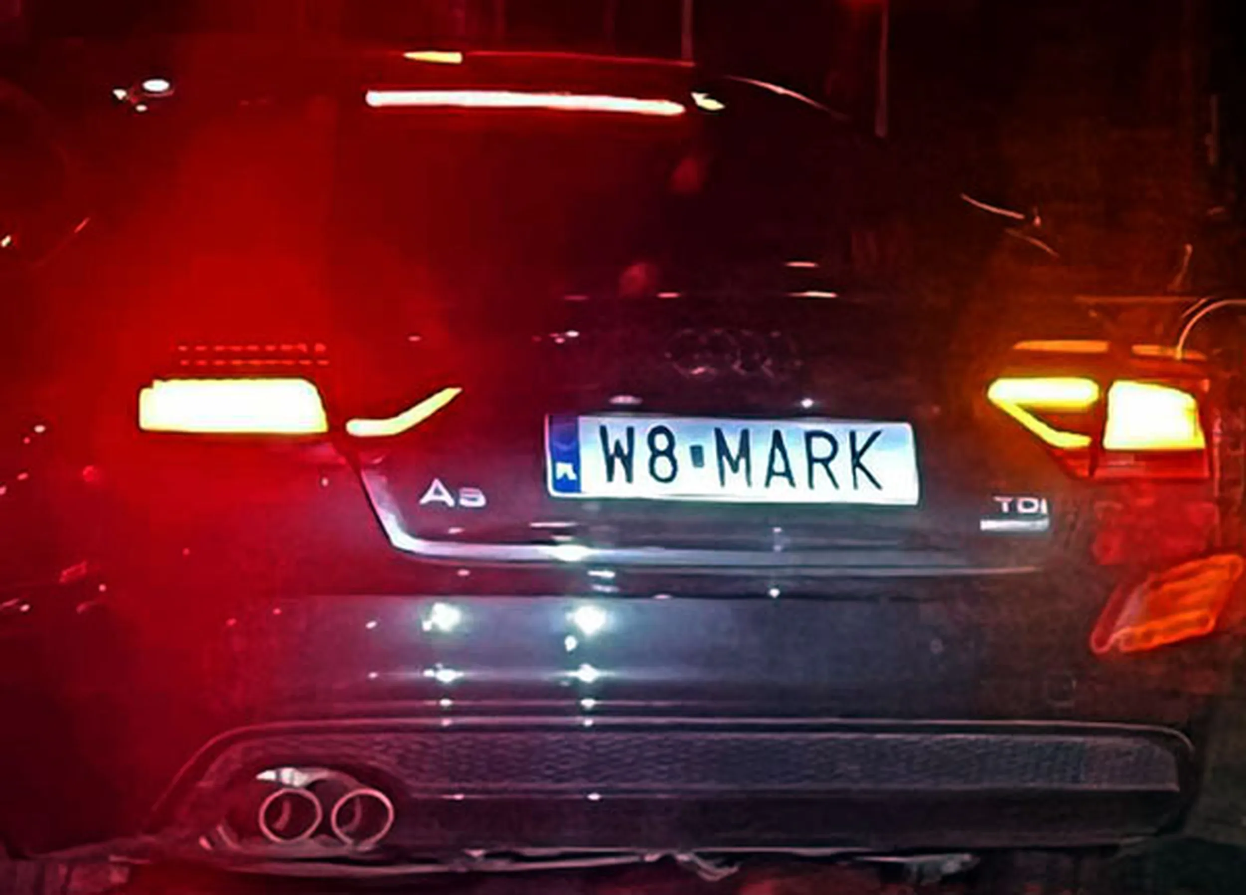 Fajny numer, blacha W8 MARK