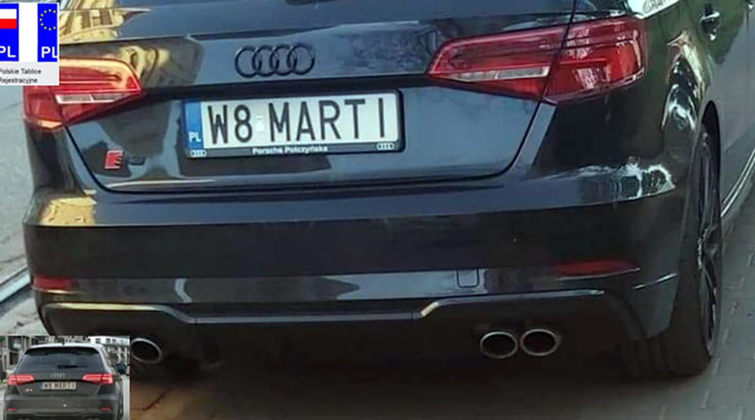 Fajny numer, blacha W8 MARTI