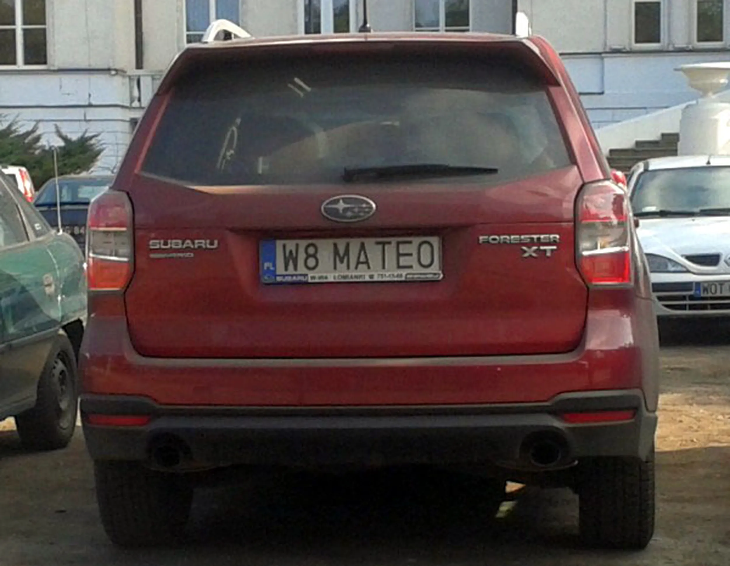 Fajny numer, blacha W8 MATEO