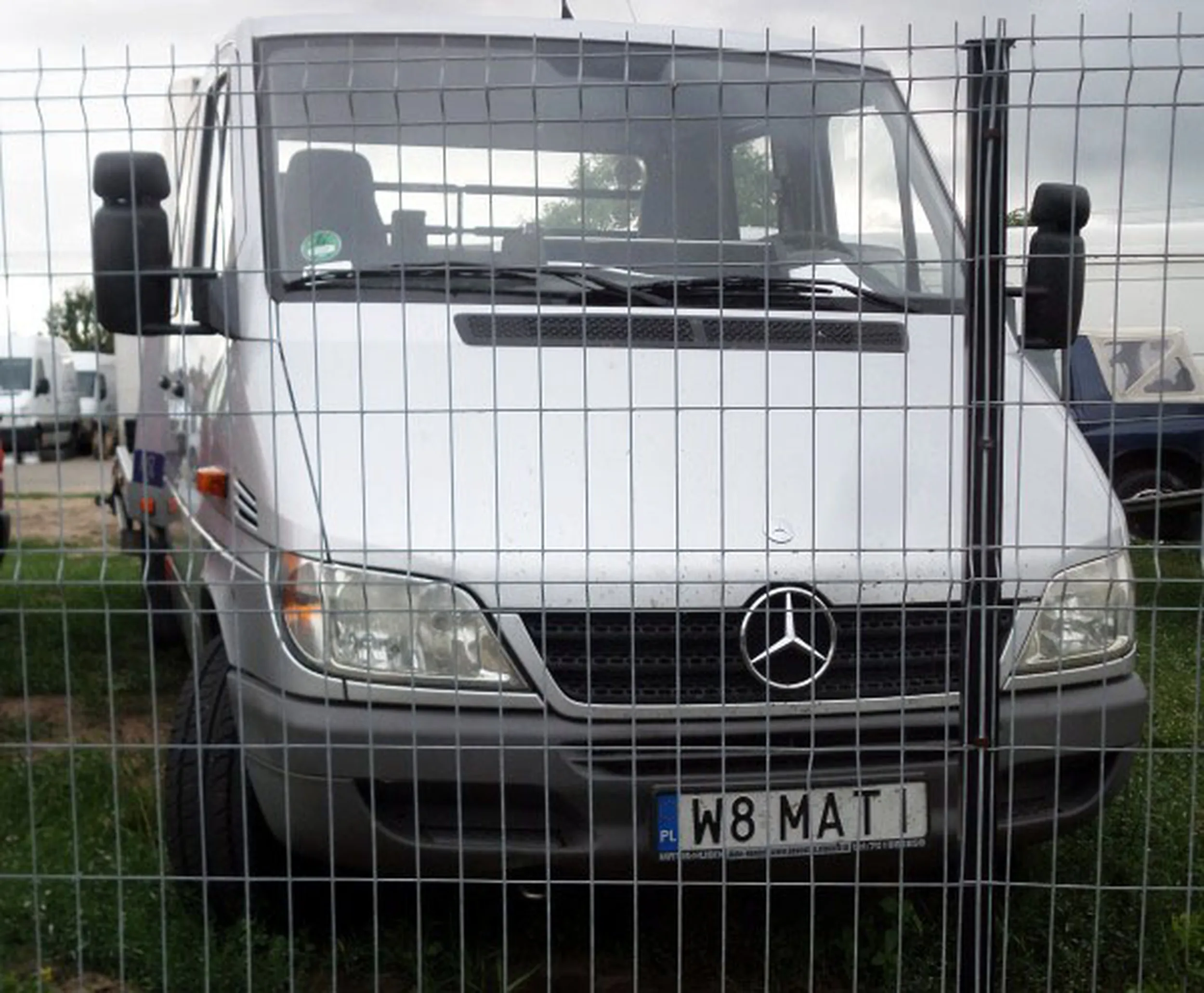 Fajny numer, blacha W8 MATI