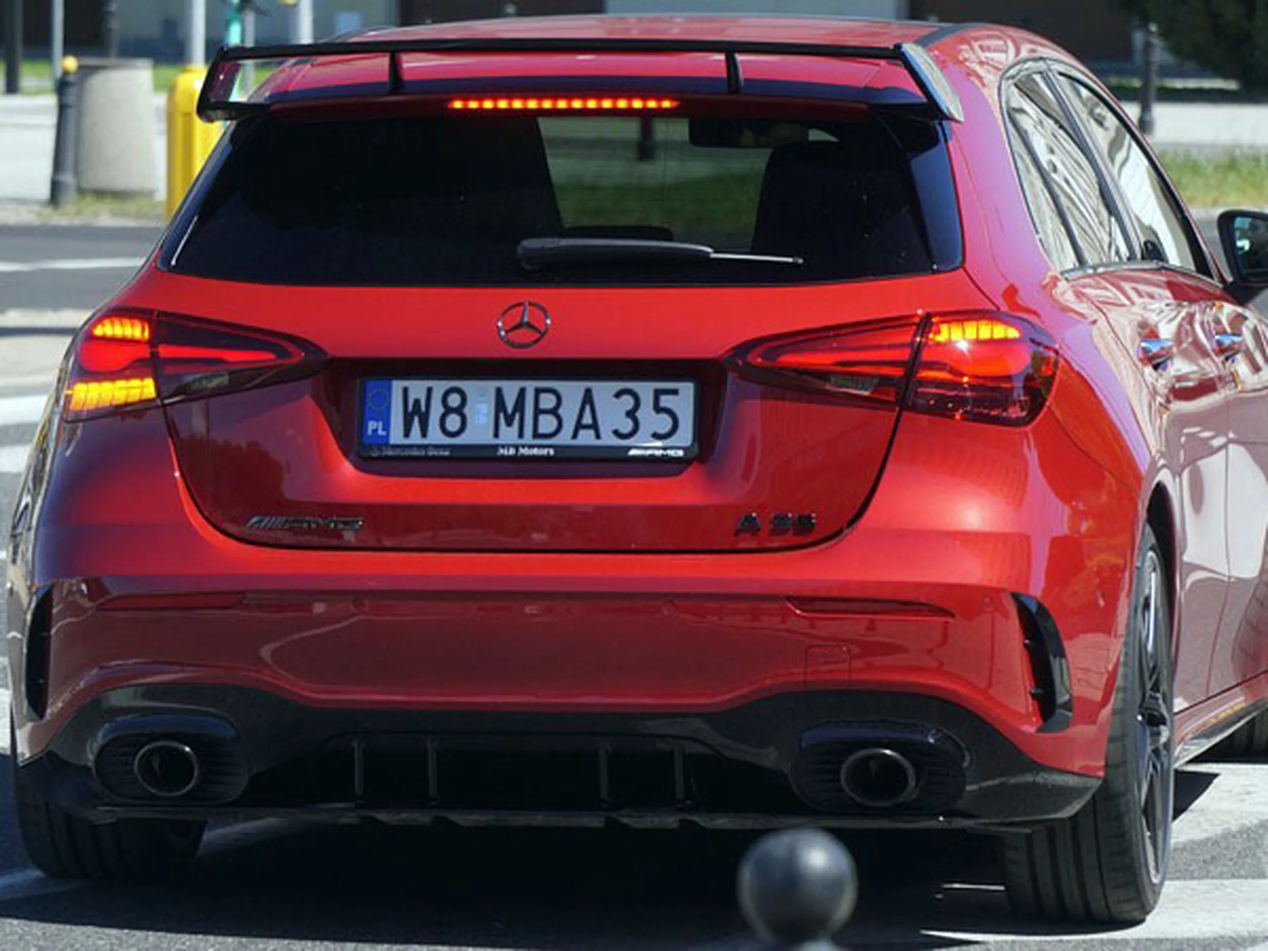 Fajny numer, blacha W8 MBA35