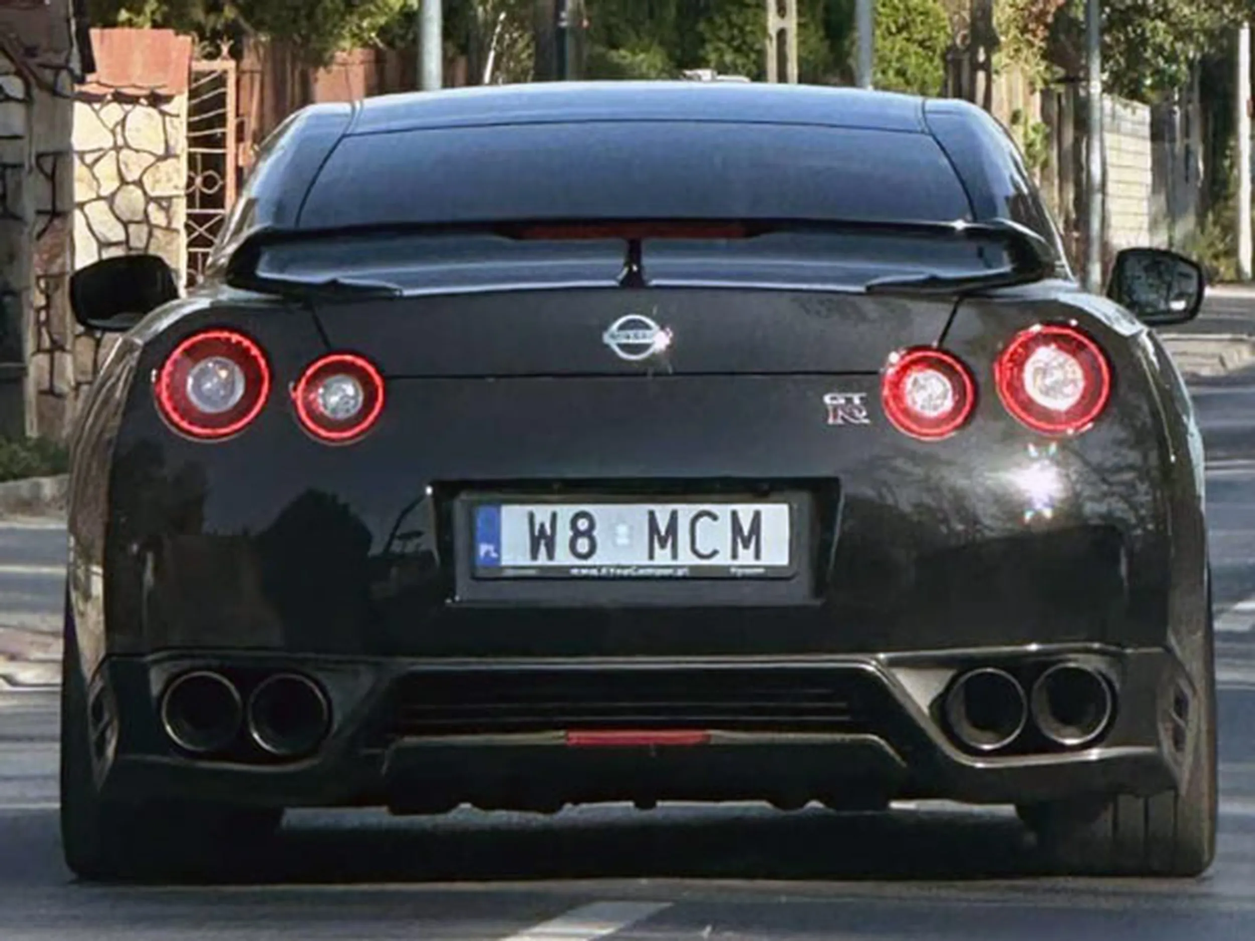 Fajny numer, blacha W8 MCM