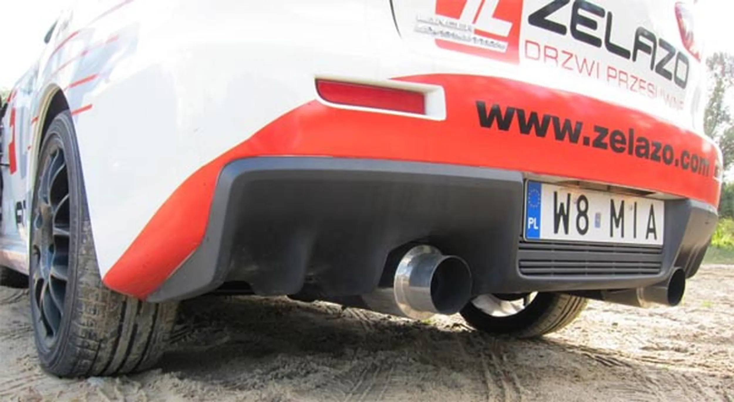 Fajny numer, blacha W8 MIA