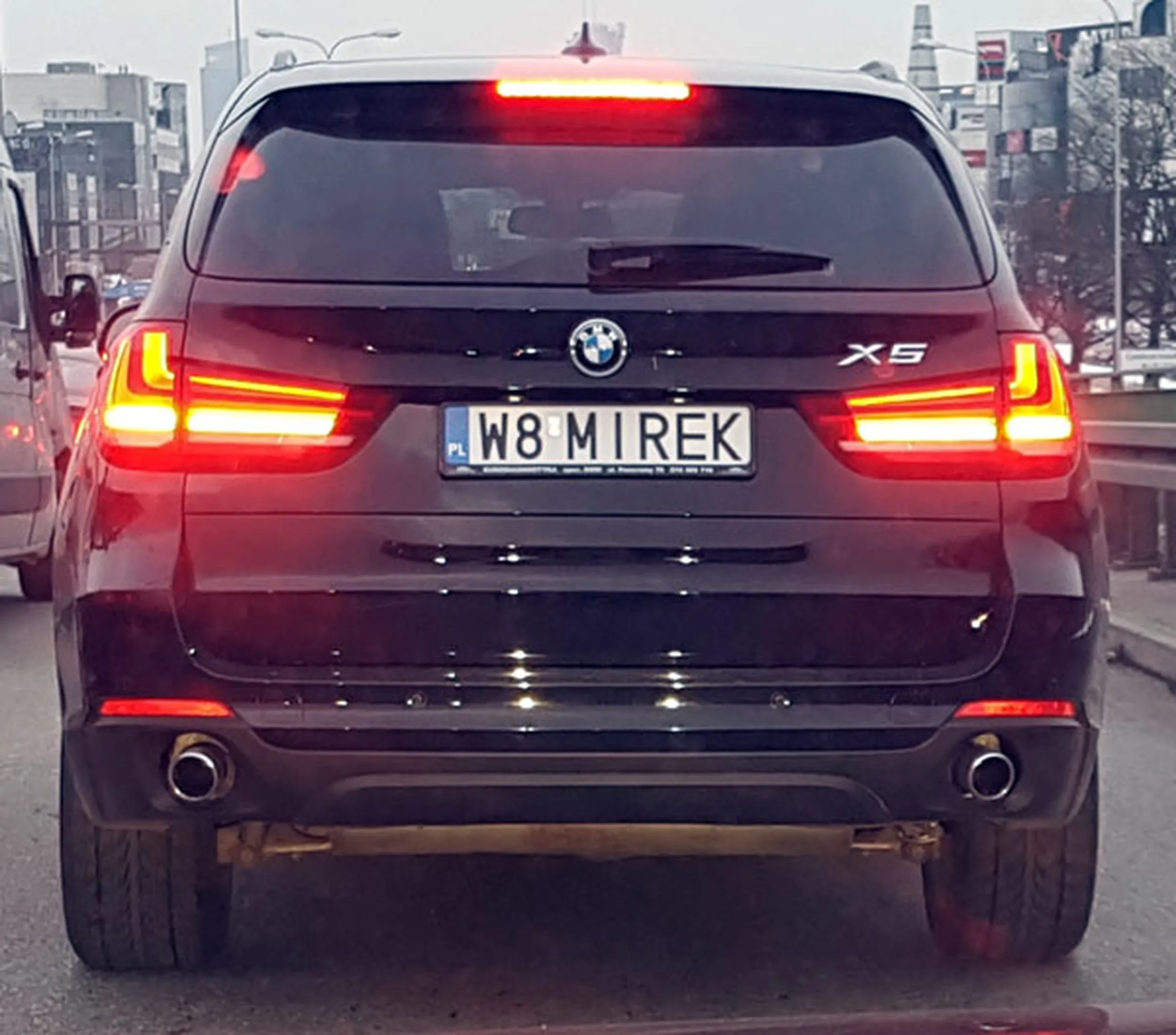 Fajny numer, blacha W8 MIREK