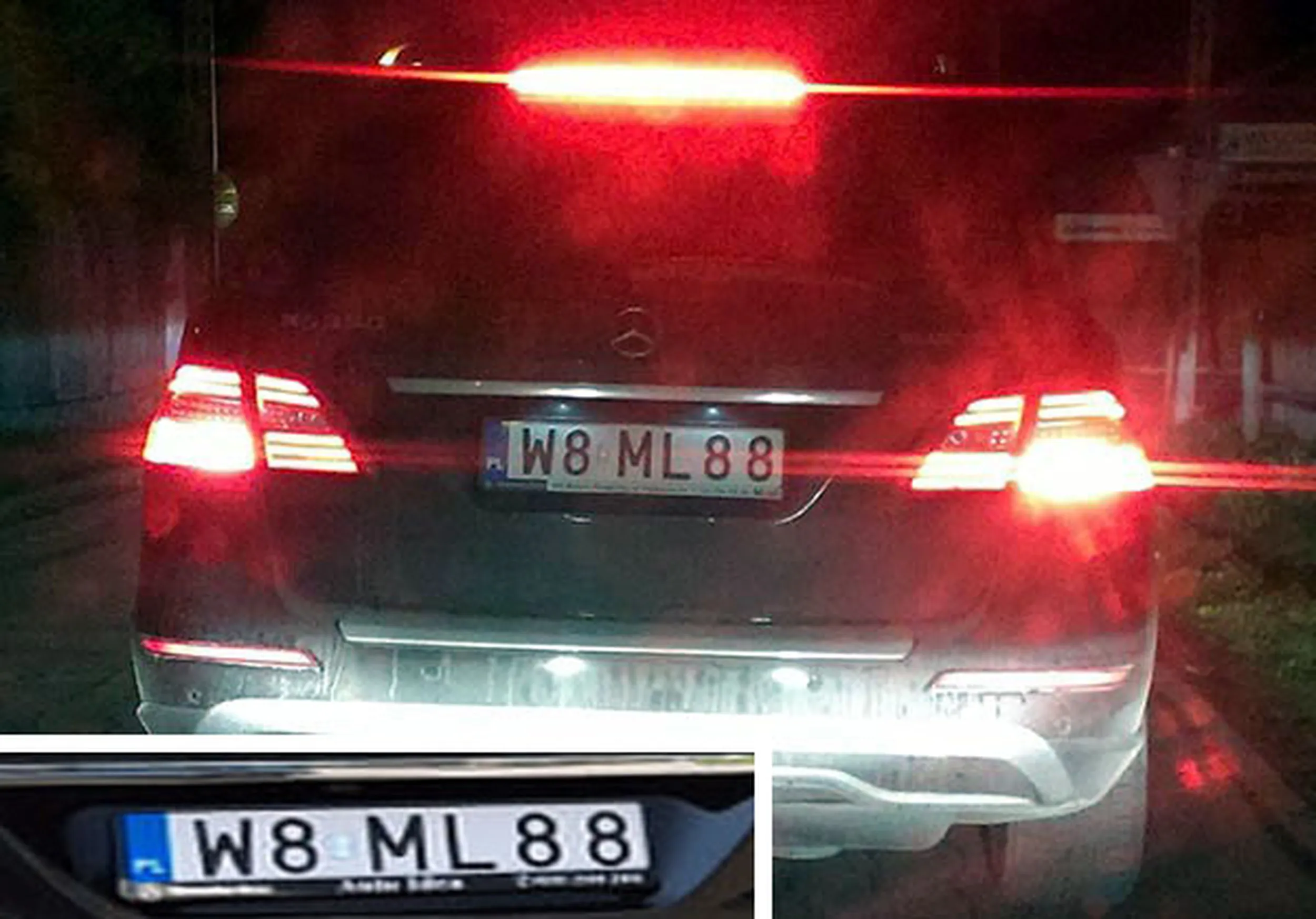 Fajny numer, blacha W8 ML88