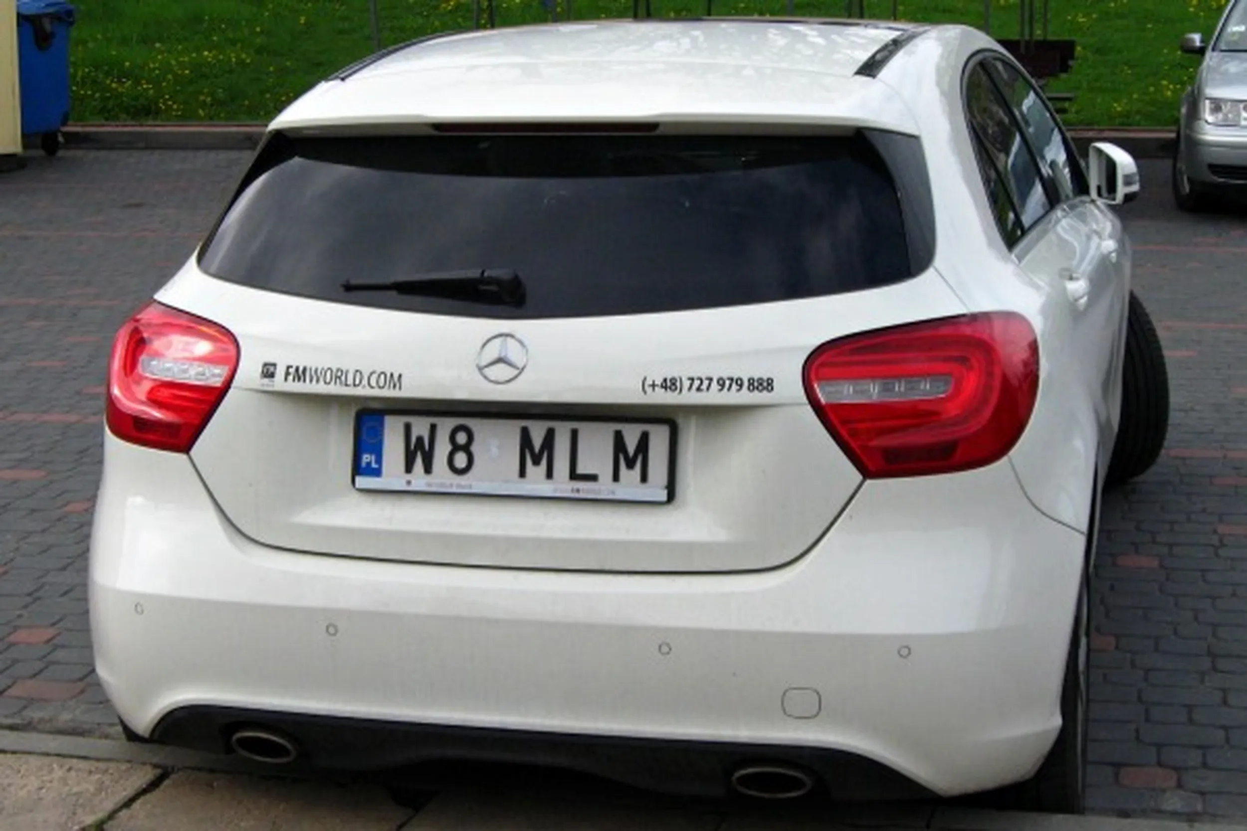 Fajny numer, blacha W8 MLM