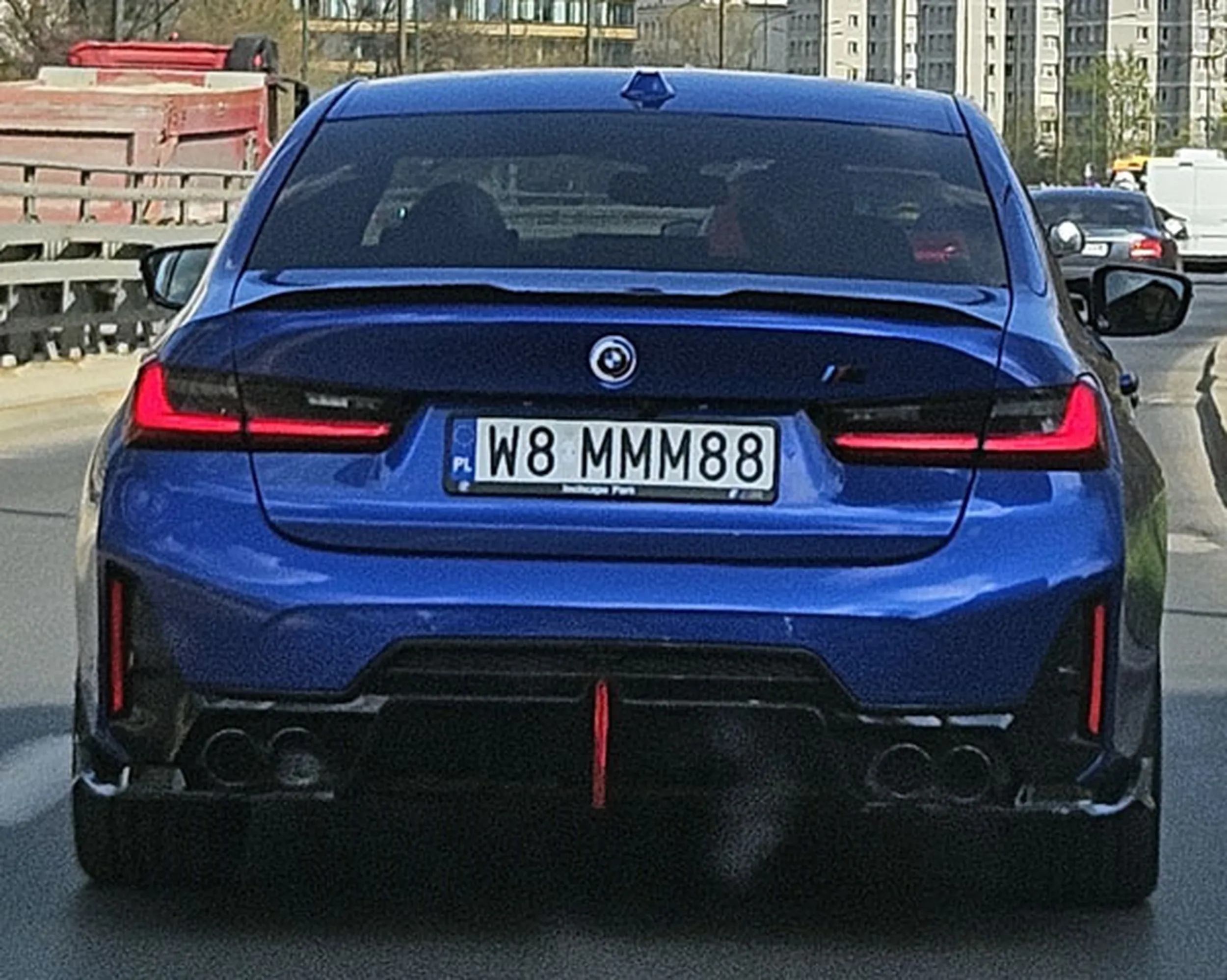 Fajny numer, blacha W8 MMM88