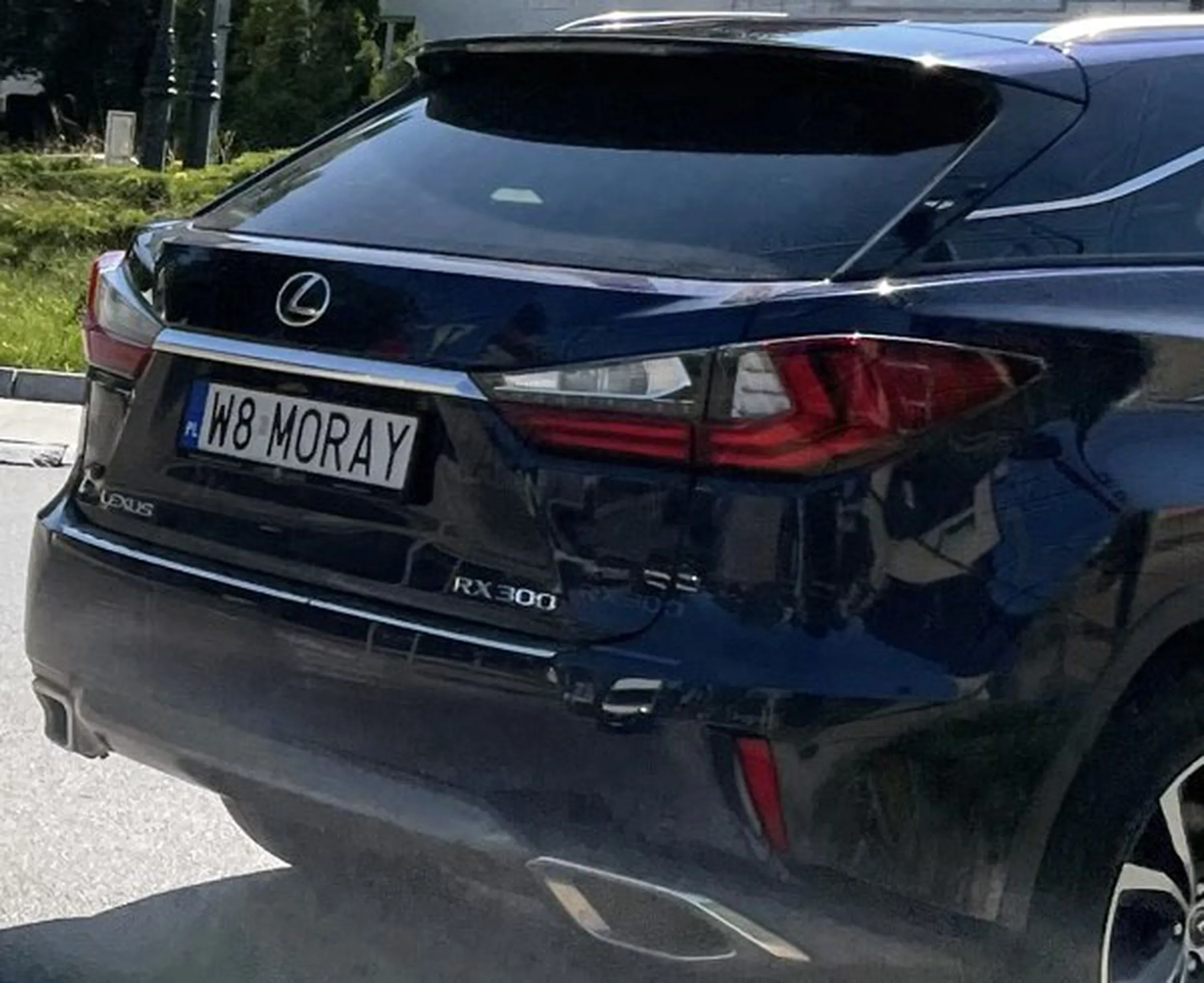 Fajny numer, blacha W8 MORAY