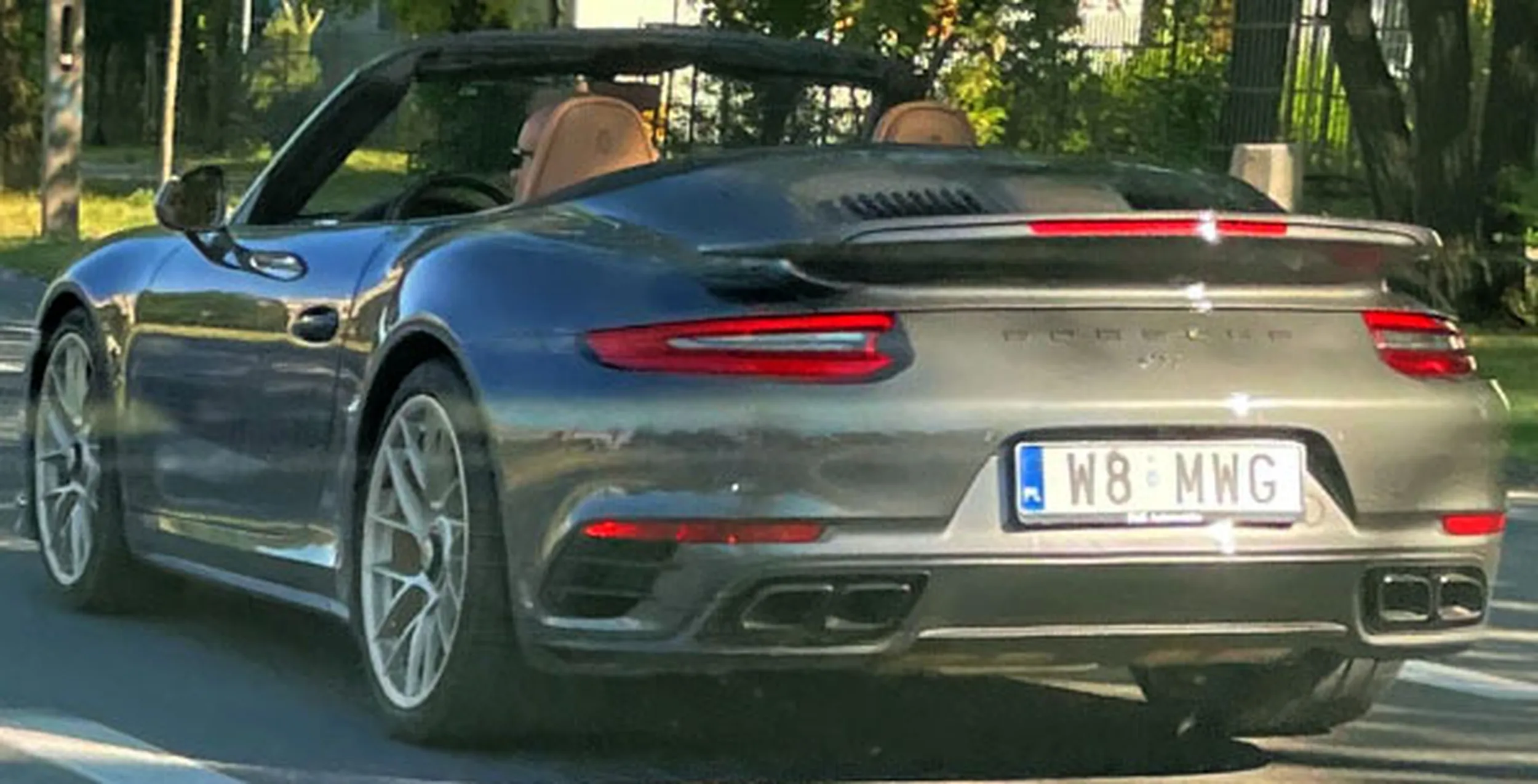 Fajny numer, blacha W8 MWG