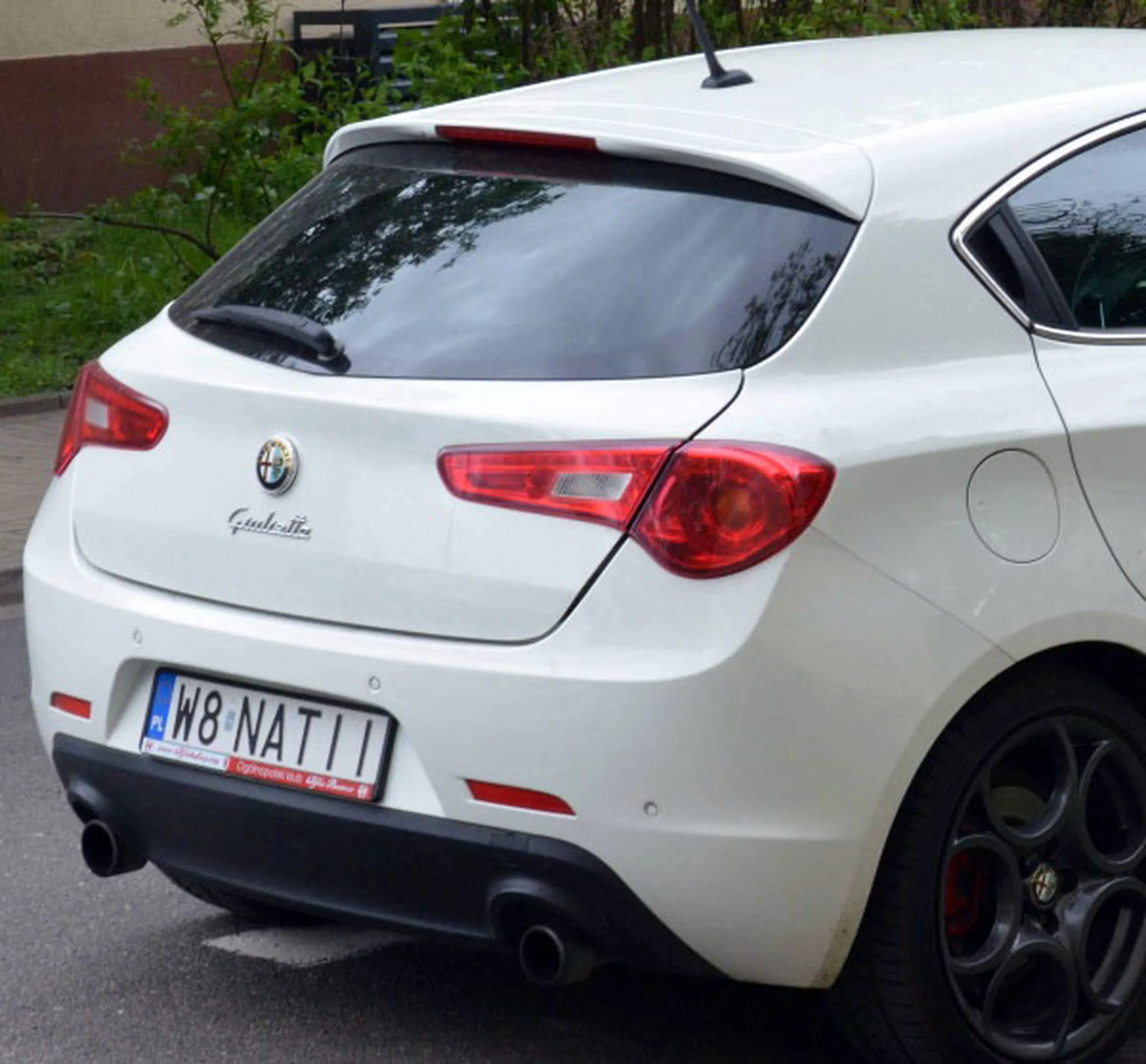 Fajny numer, blacha W8 NATII