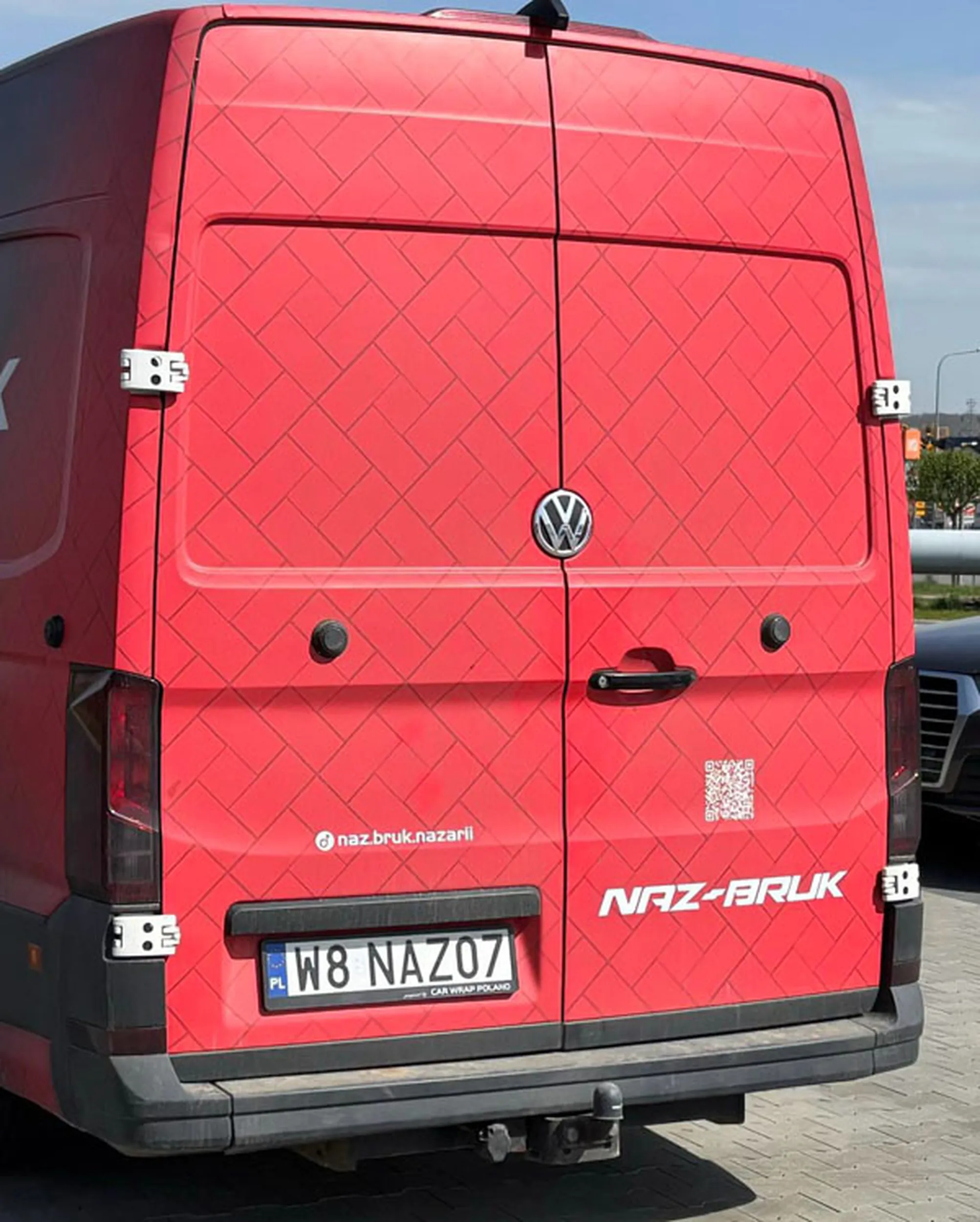 Fajny numer, blacha W8 NAZ07