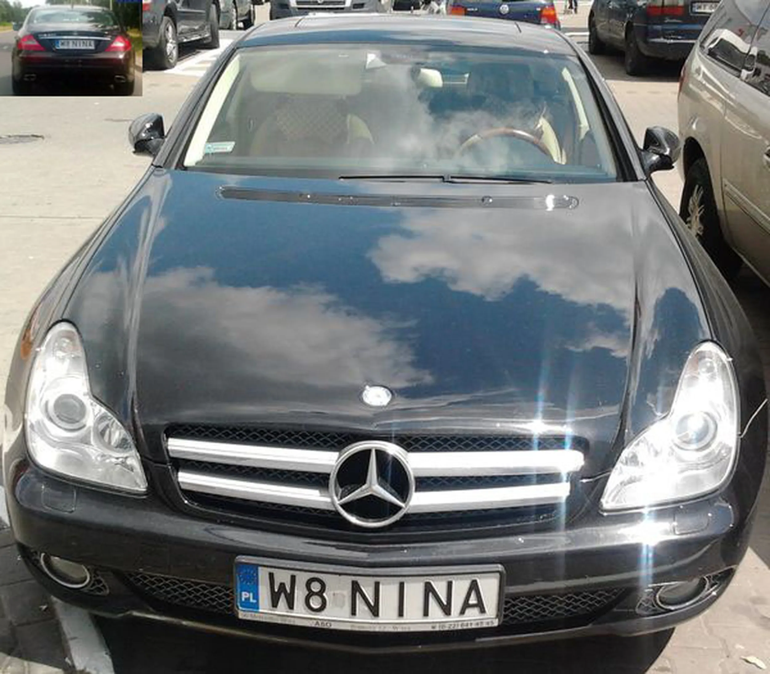 Fajny numer, blacha W8 NINA