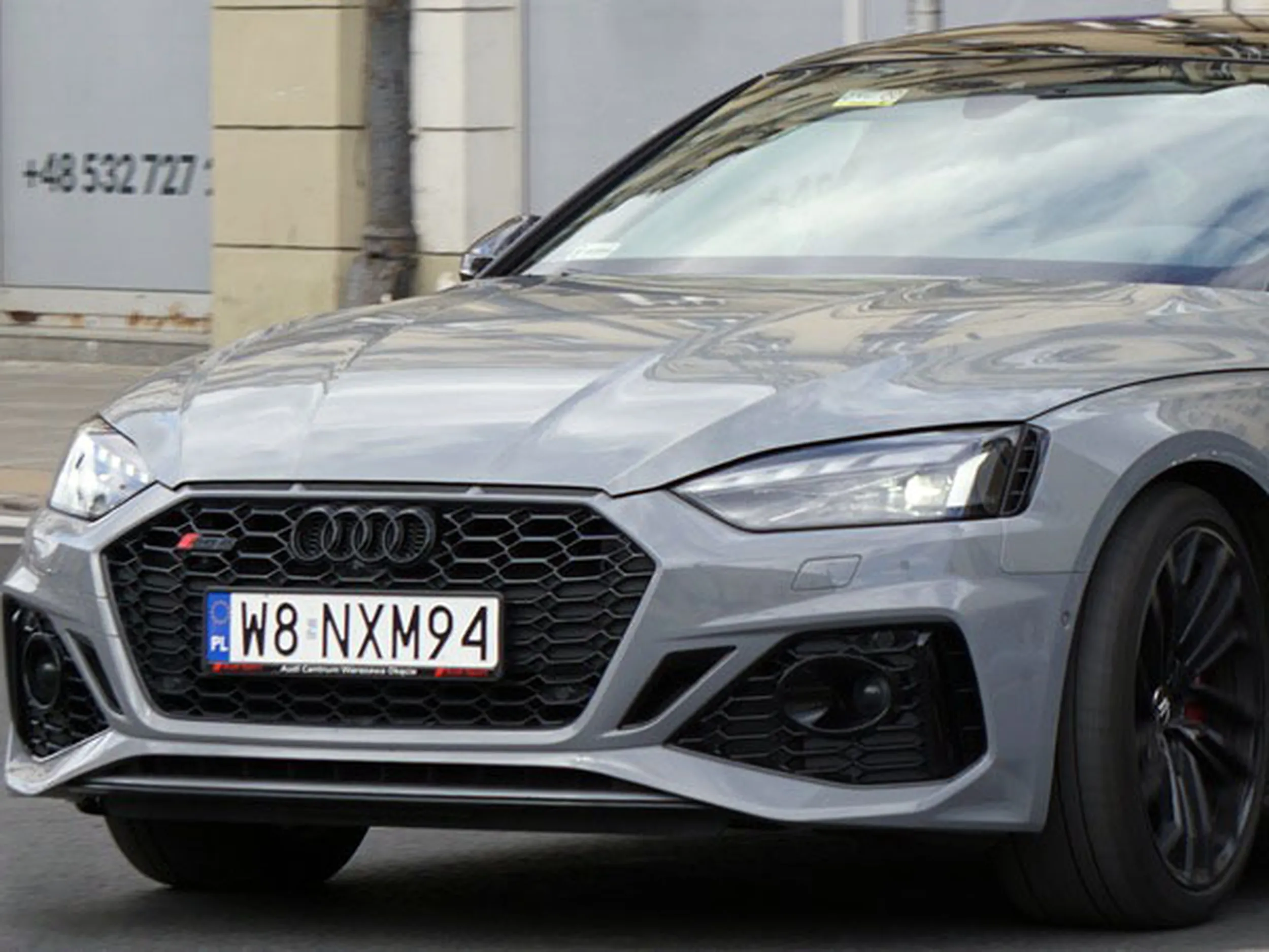 Fajny numer, blacha W8 NXM94