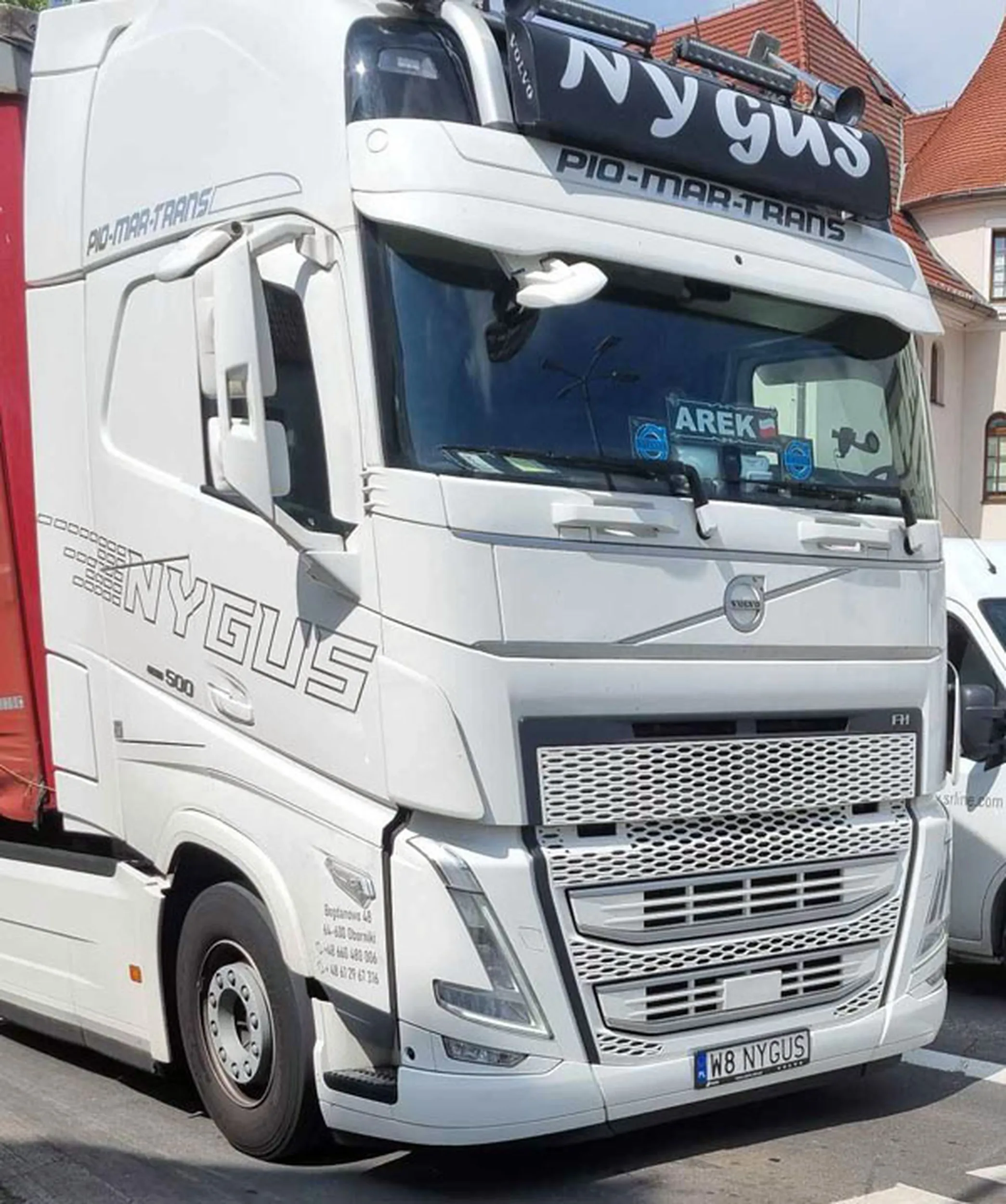 Fajny numer, blacha W8 NYGUS