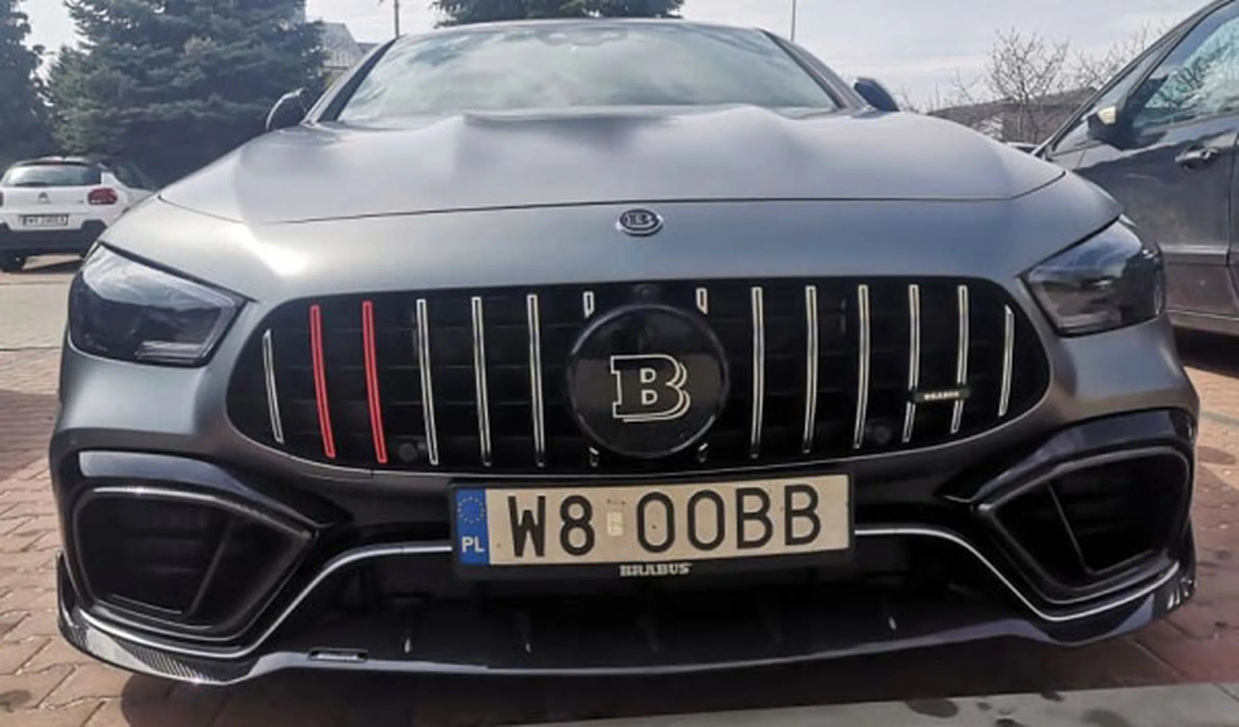 Fajny numer, blacha W8 OOBB