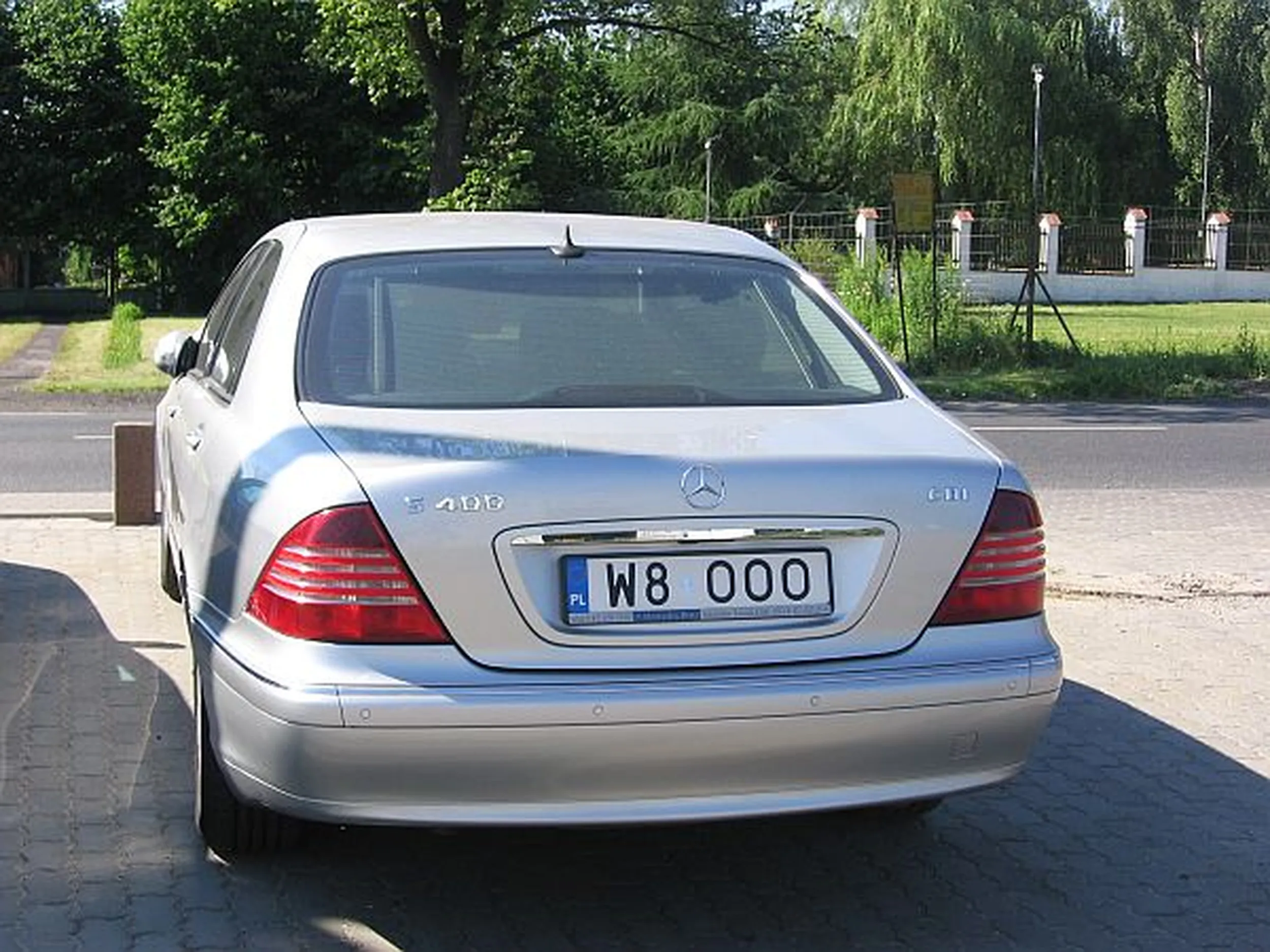 Fajny numer, blacha W8 OOO