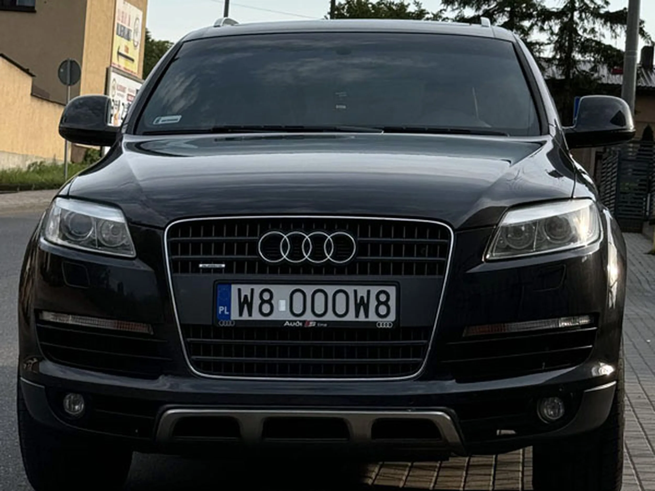 Fajny numer, blacha W8 OOOW8