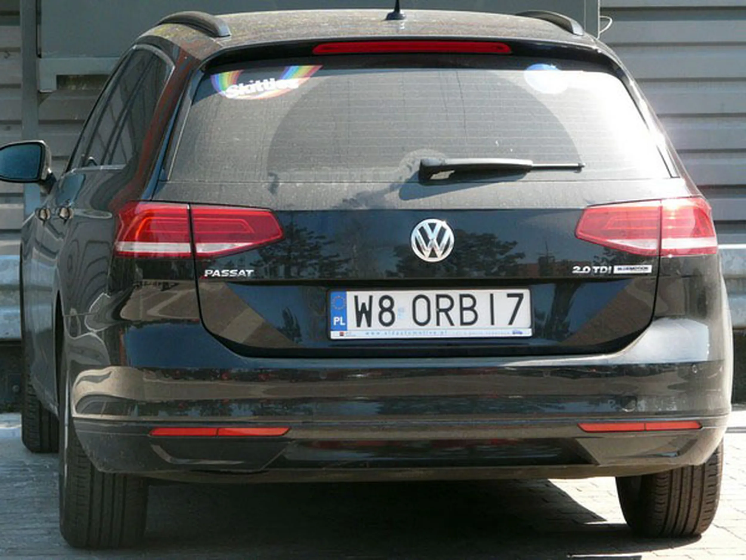 Fajny numer, blacha W8 ORBI7