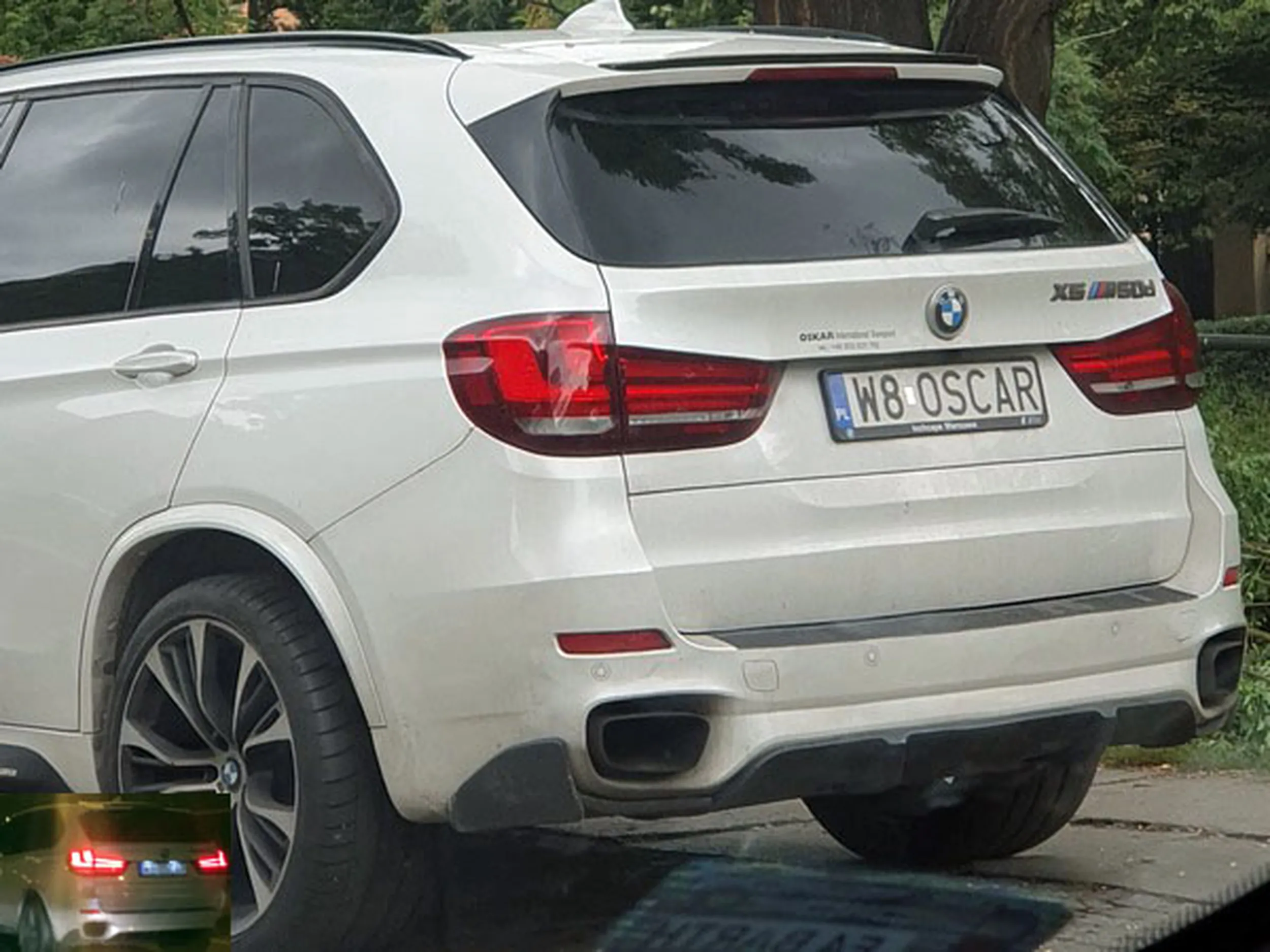 Fajny numer, blacha W8 OSCAR