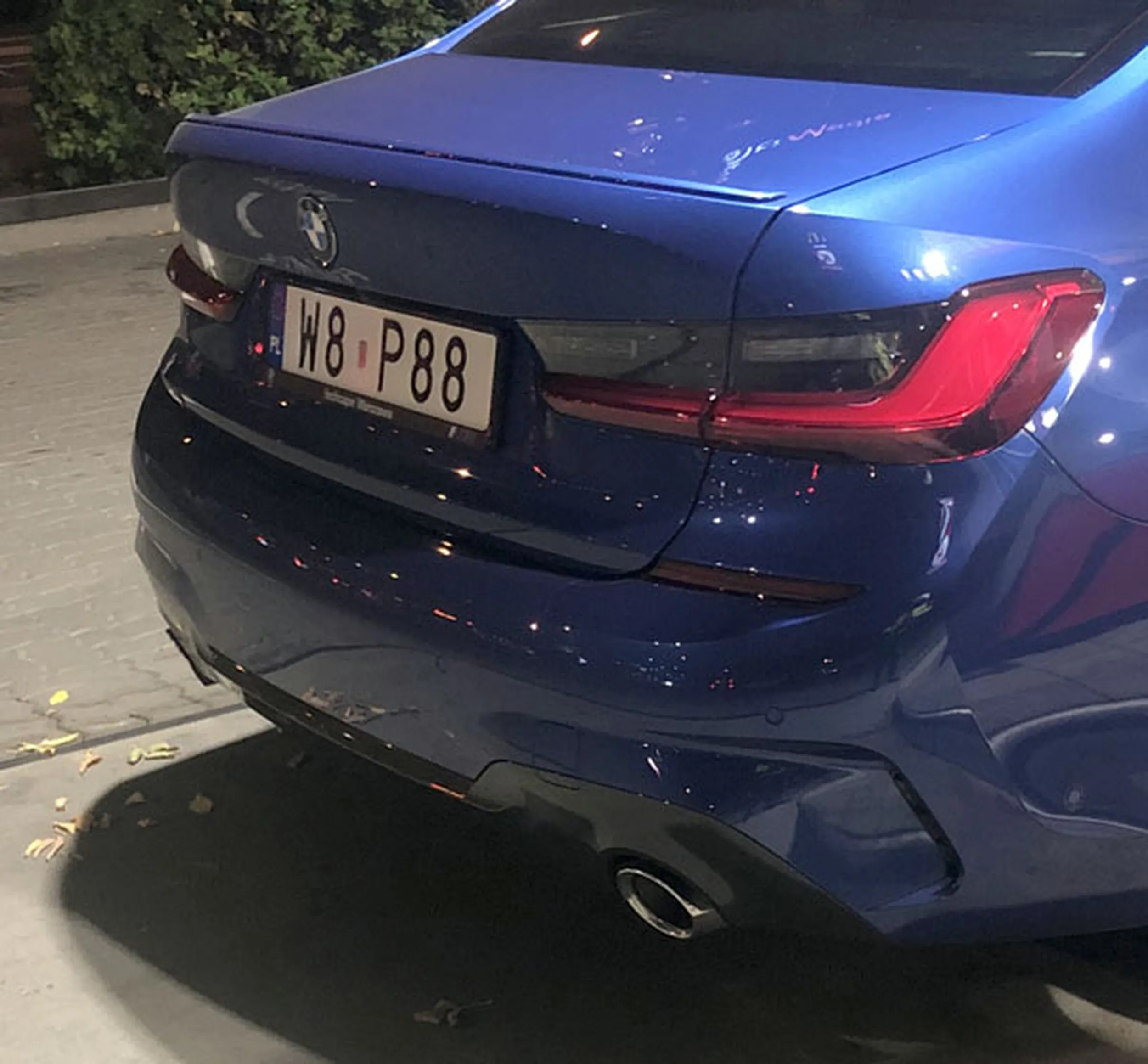 Fajny numer, blacha W8 P88