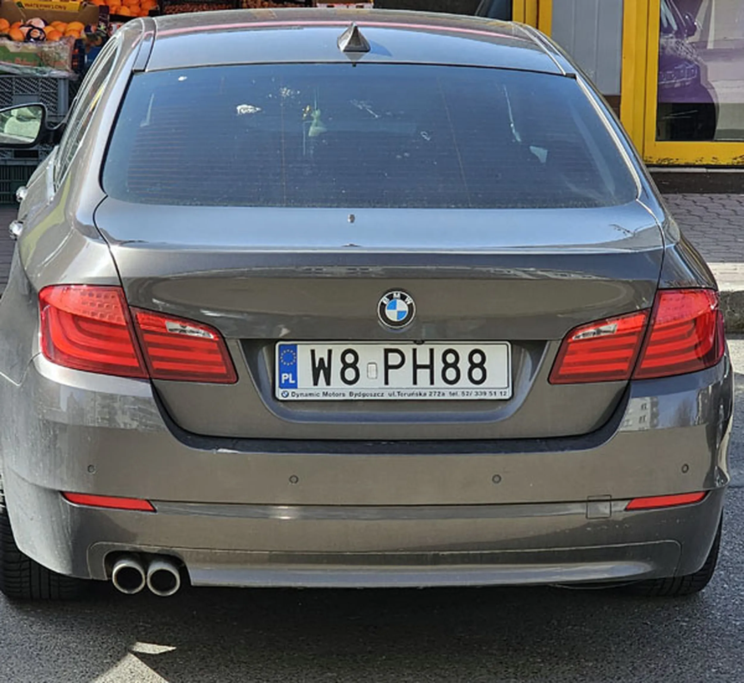 Fajny numer, blacha W8 PH88