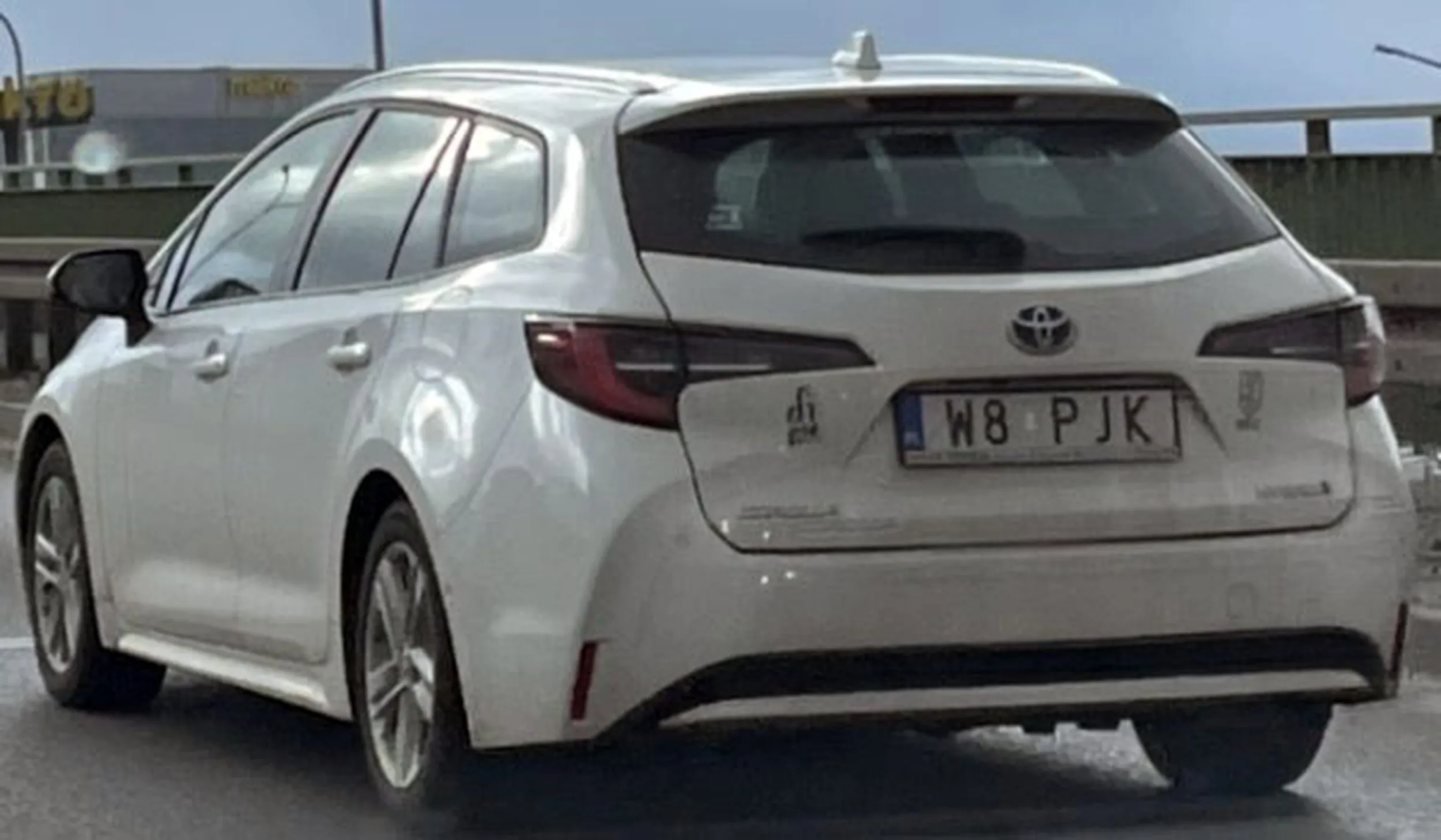 Fajny numer, blacha W8 PJK