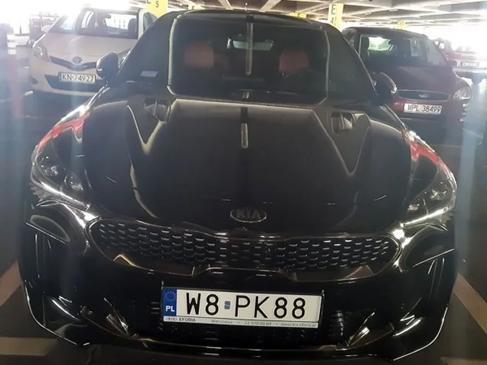 Fajny numer, blacha W8 PK88