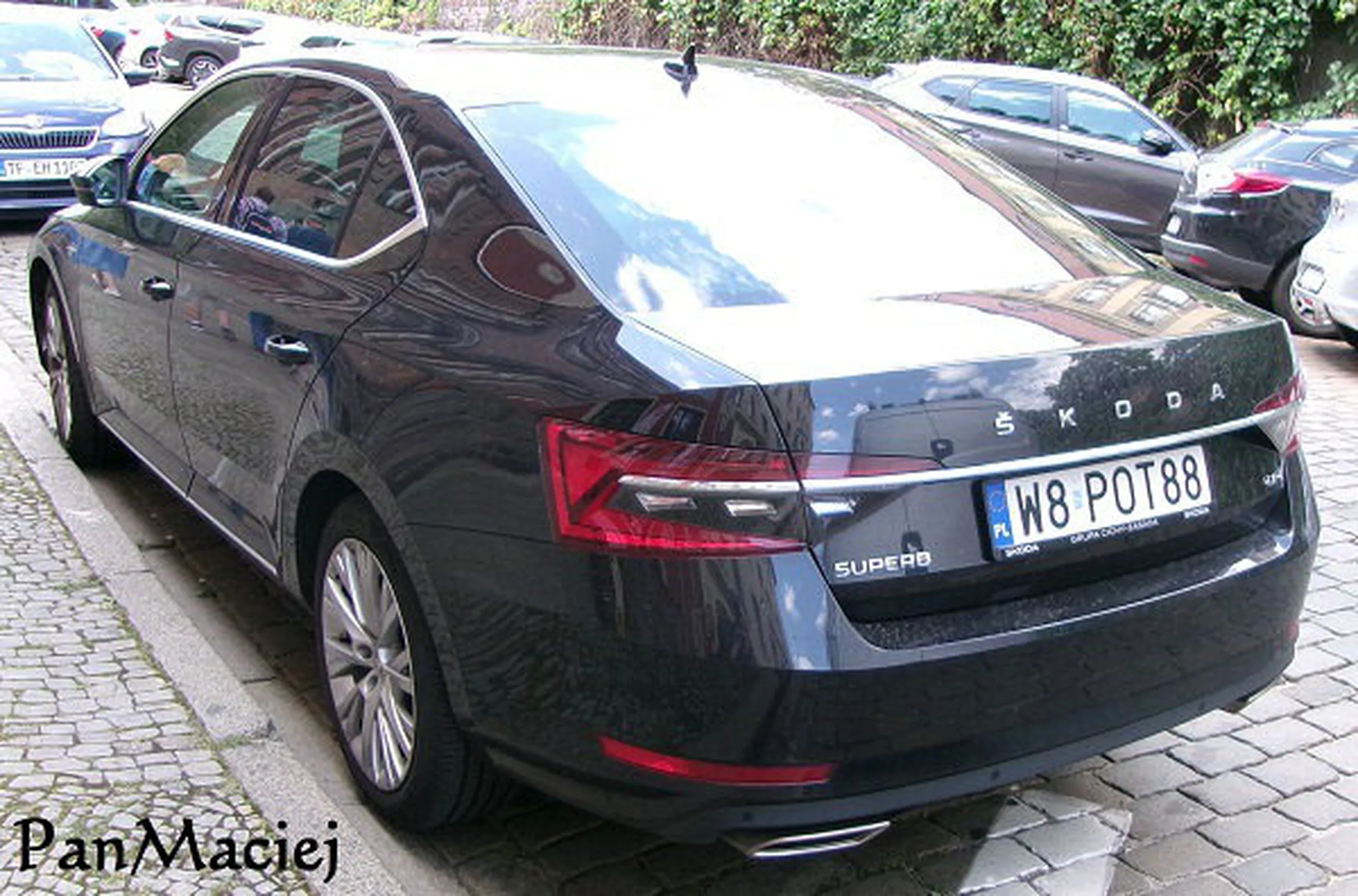 Fajny numer, blacha W8 POT88