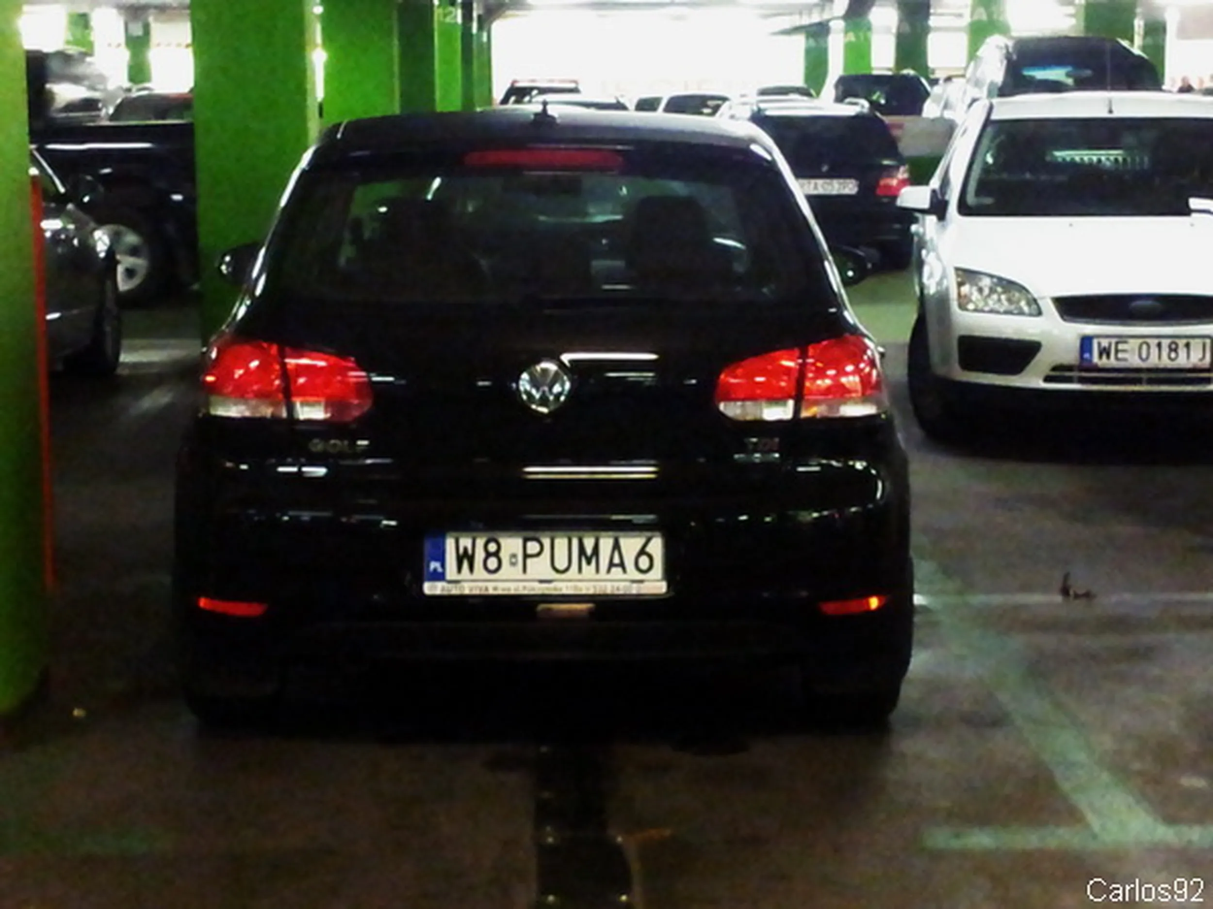 Fajny numer, blacha W8 PUMA6