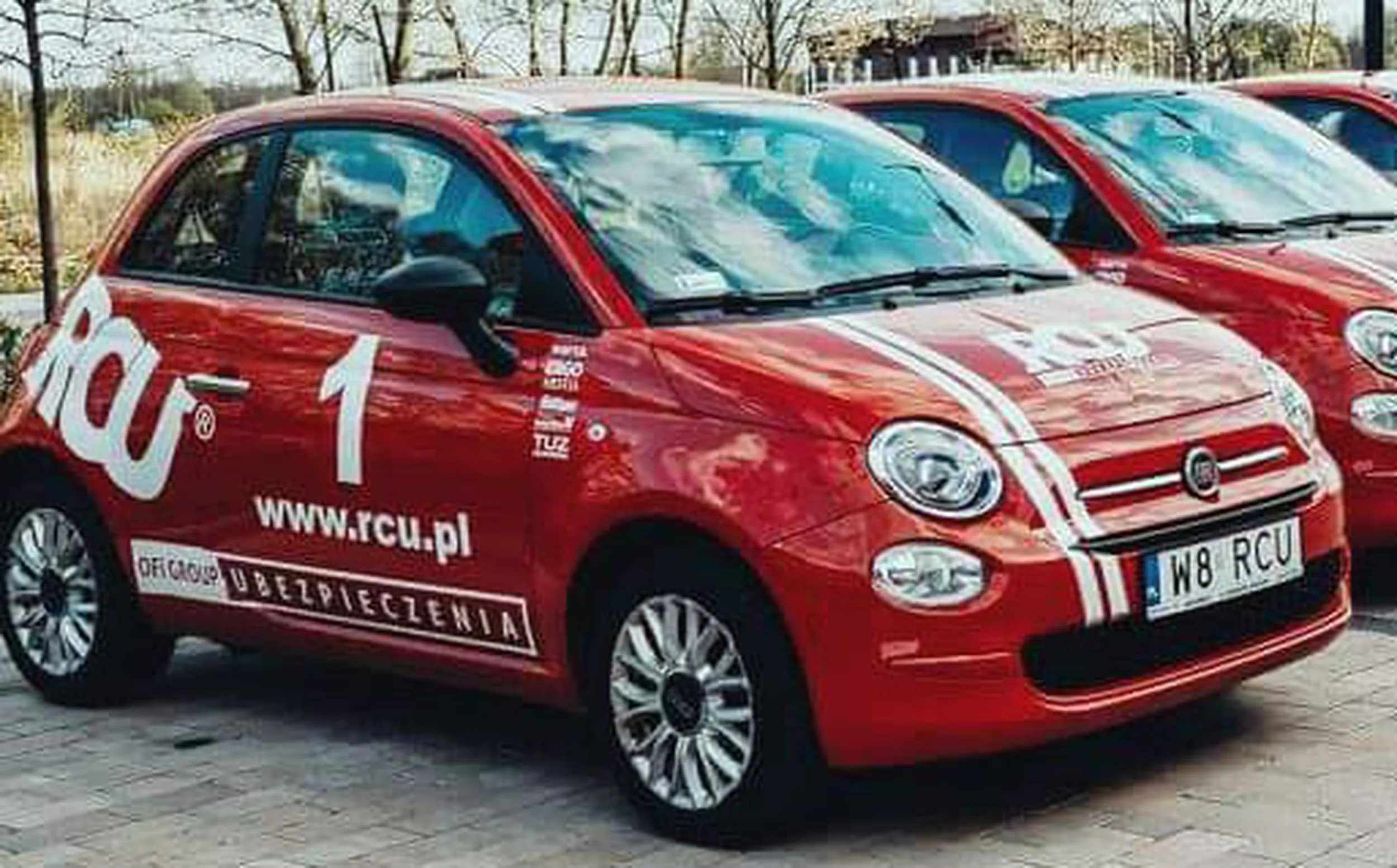 Fajny numer, blacha W8 RCU