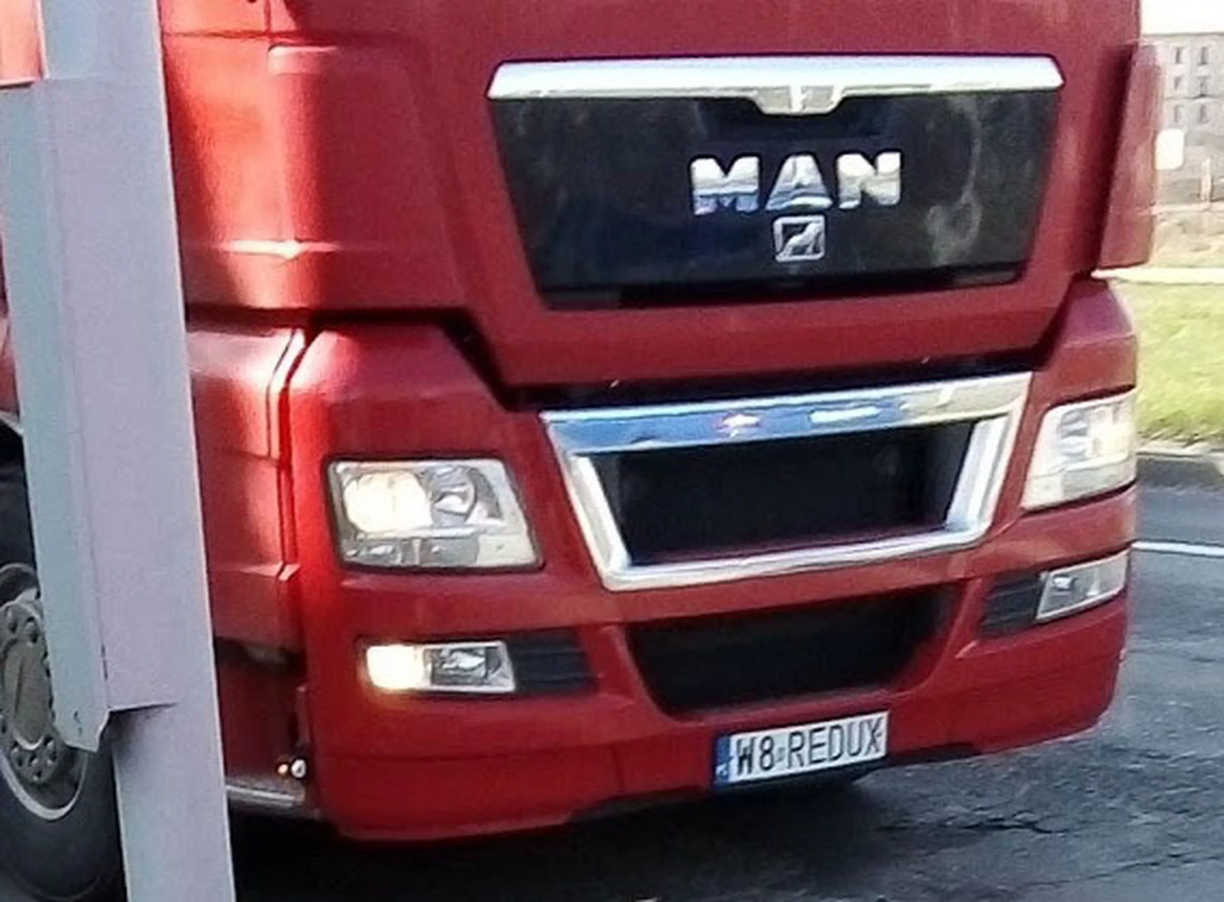 Fajny numer, blacha W8 REDUX