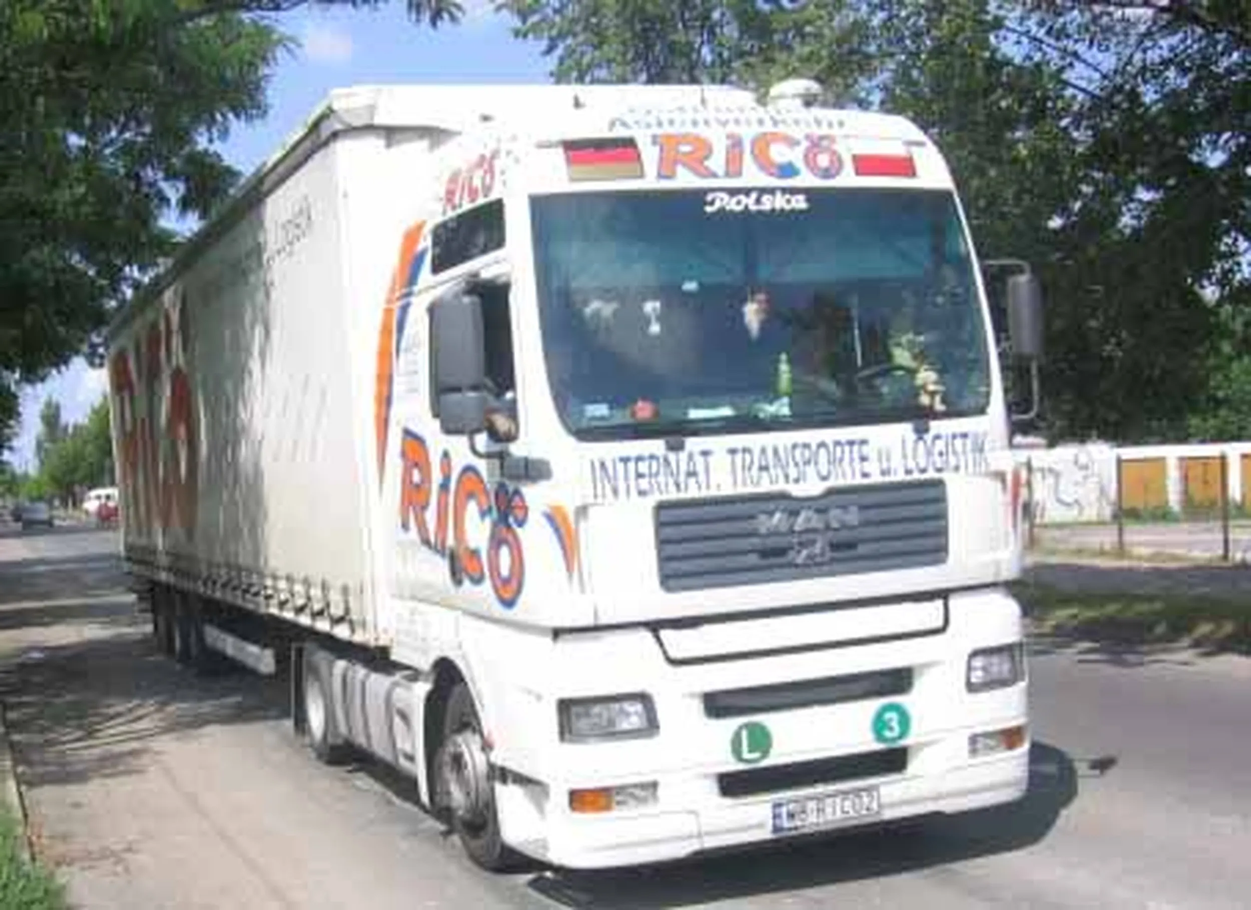 Fajny numer, blacha W8 RICO2