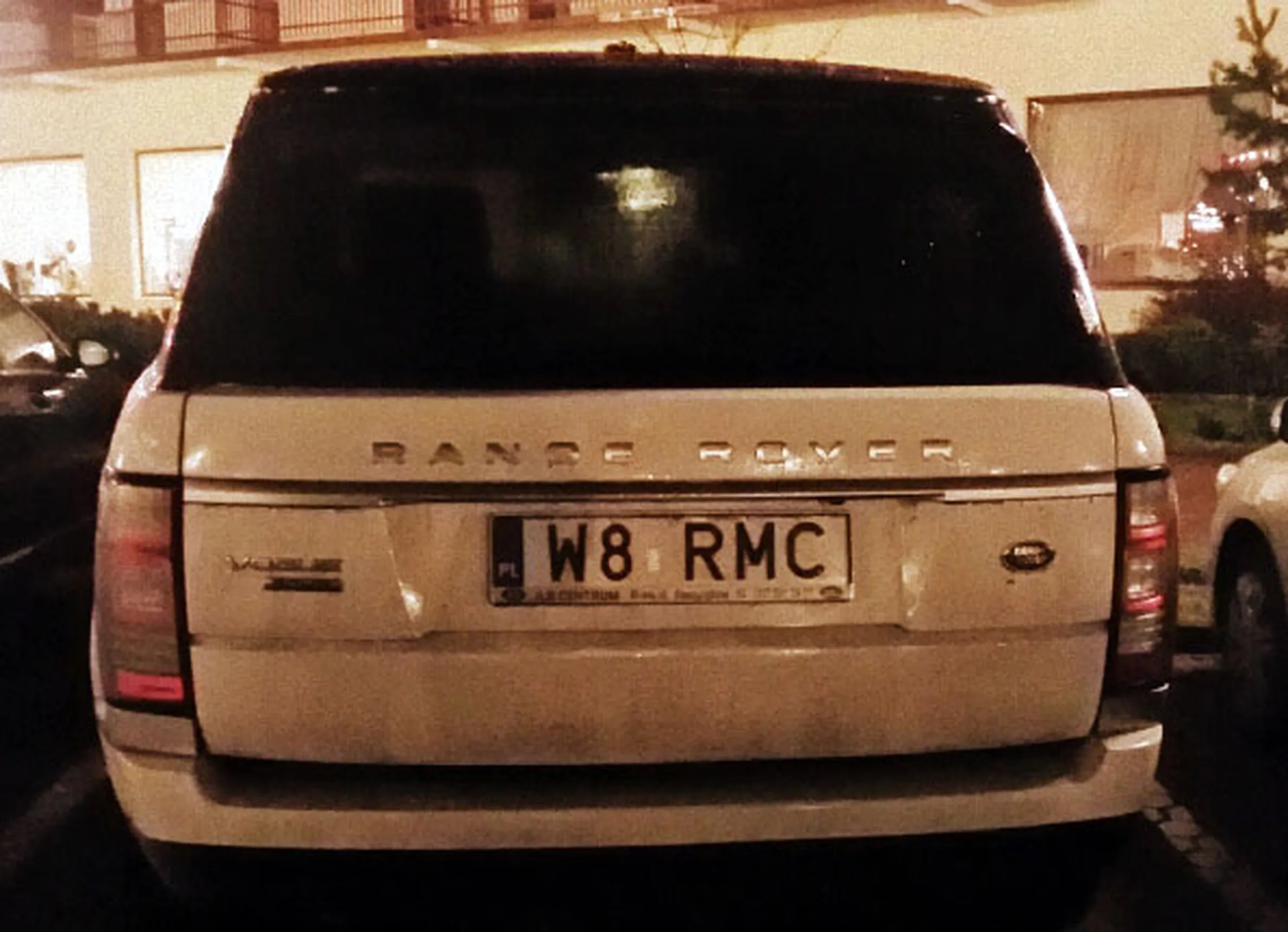 Fajny numer, blacha W8 RMC