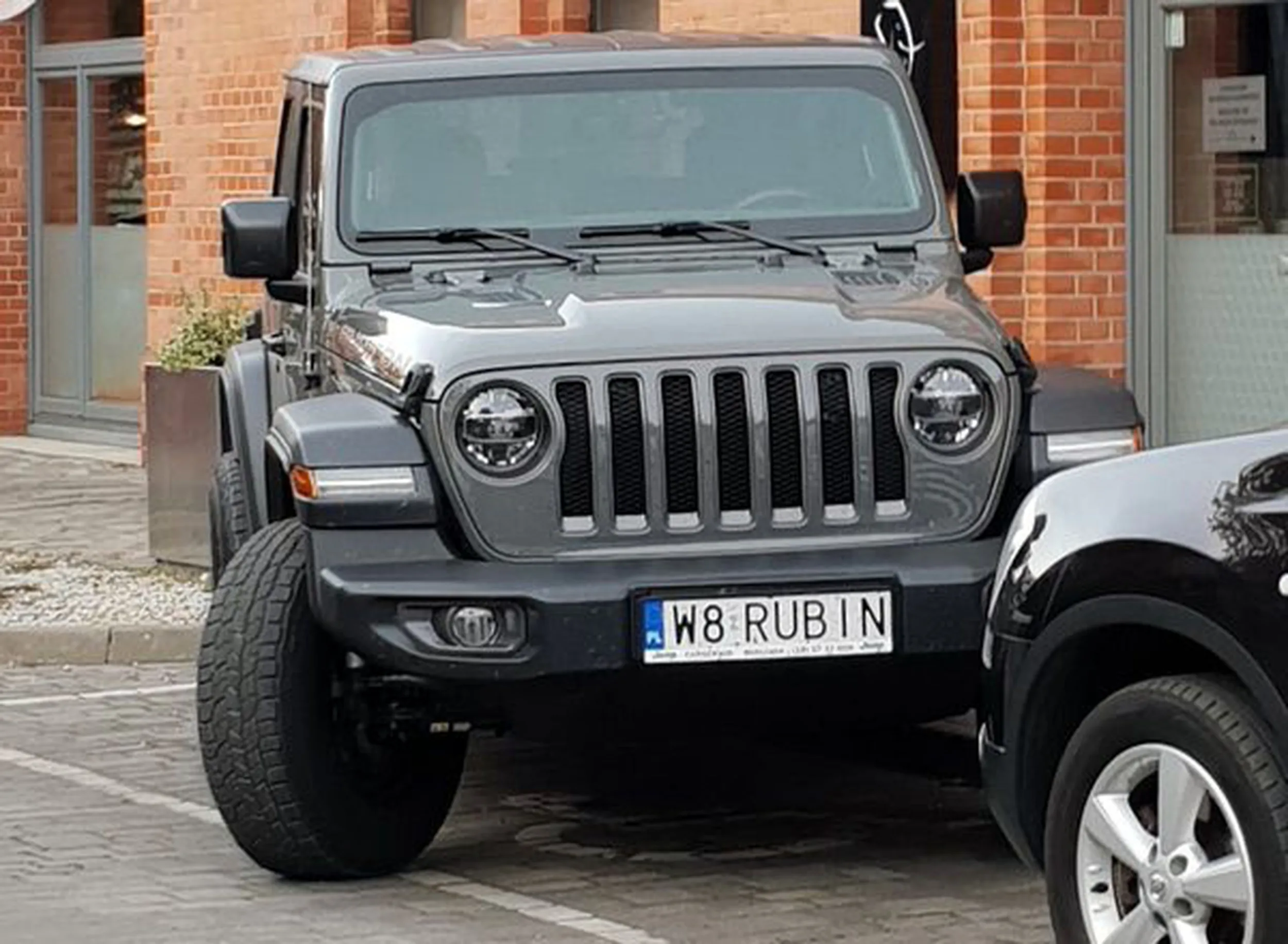 Fajny numer, blacha W8 RUBIN