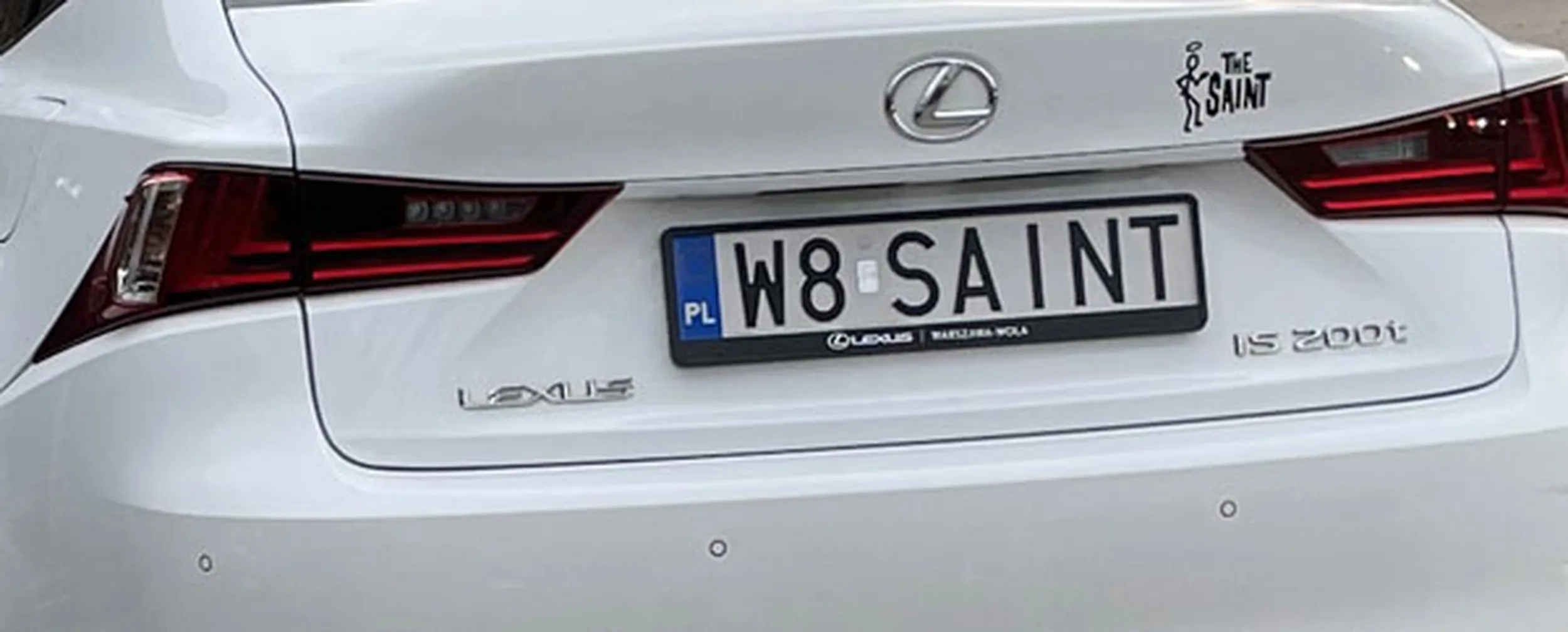 Fajny numer, blacha W8 SAINT