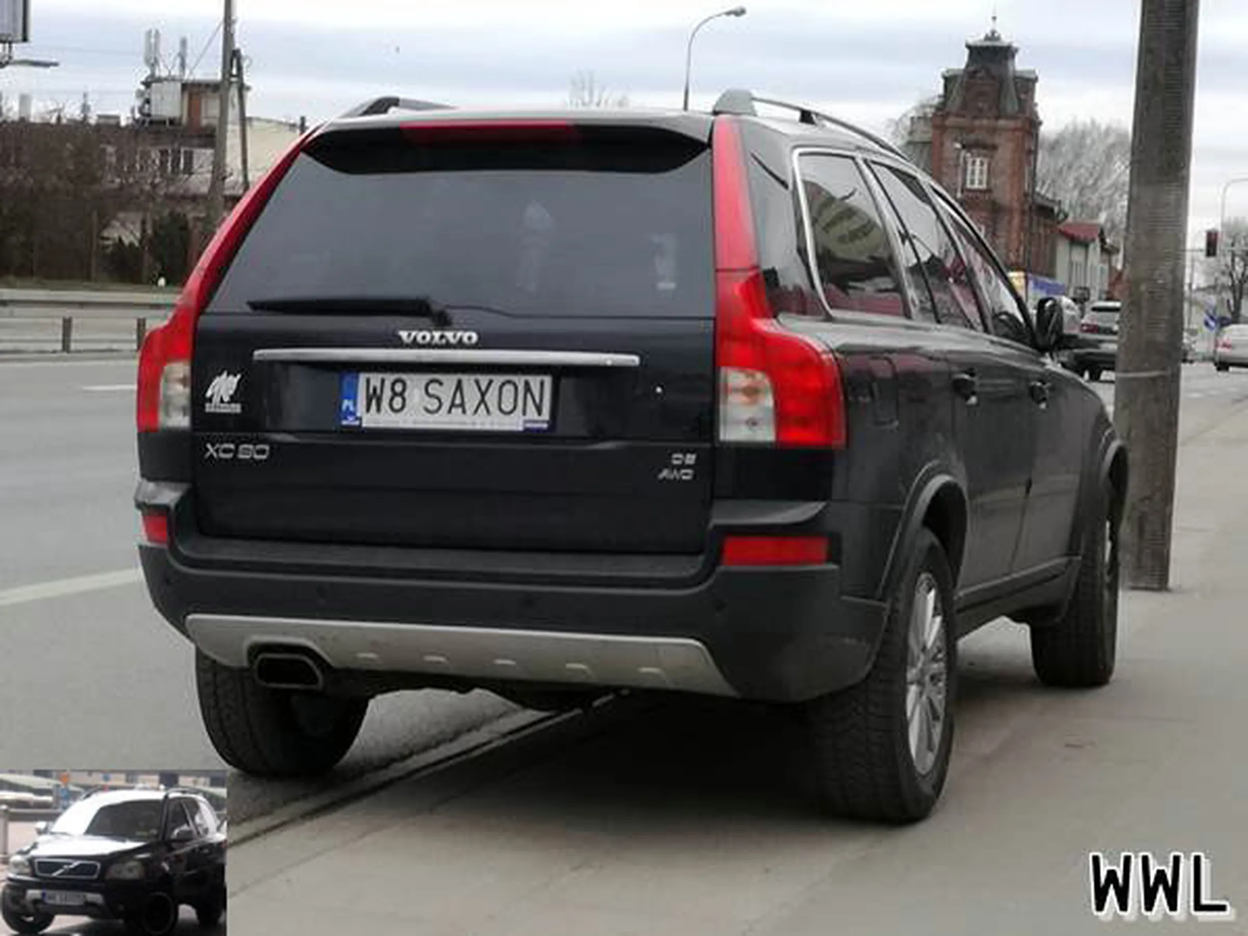 Fajny numer, blacha W8 SAXON