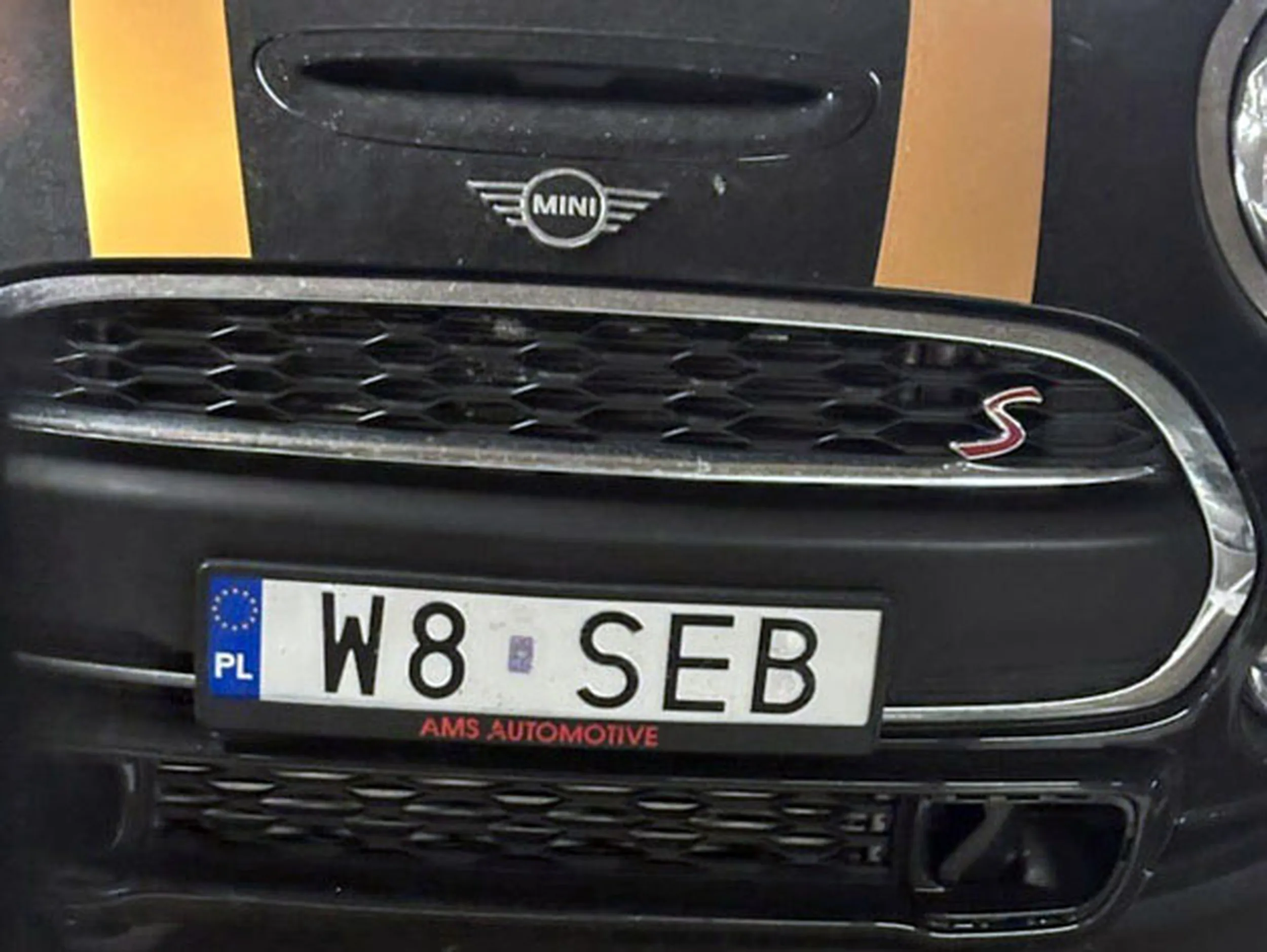 Fajny numer, blacha W8 SEB