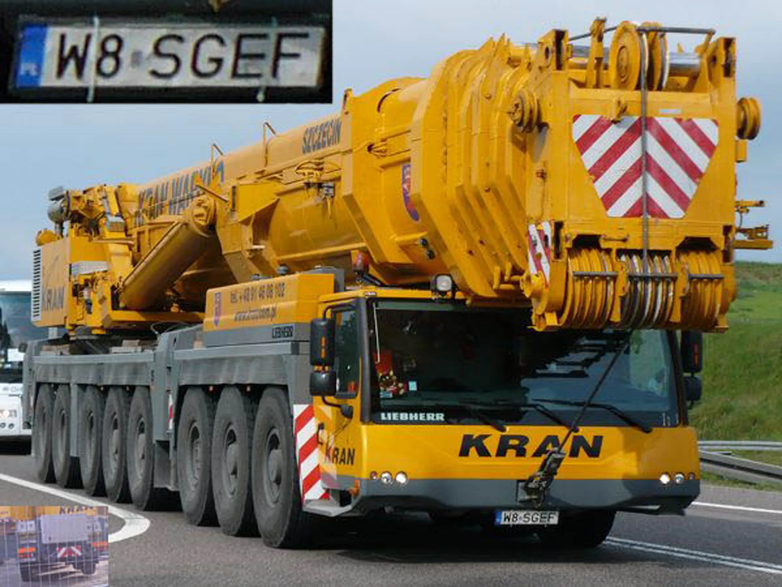 Fajny numer, blacha W8 SGEF