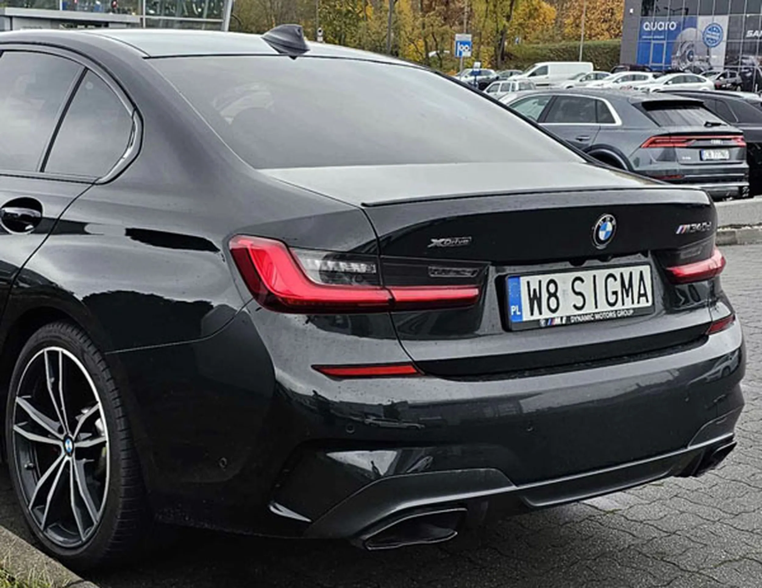 Fajny numer, blacha W8 SIGMA