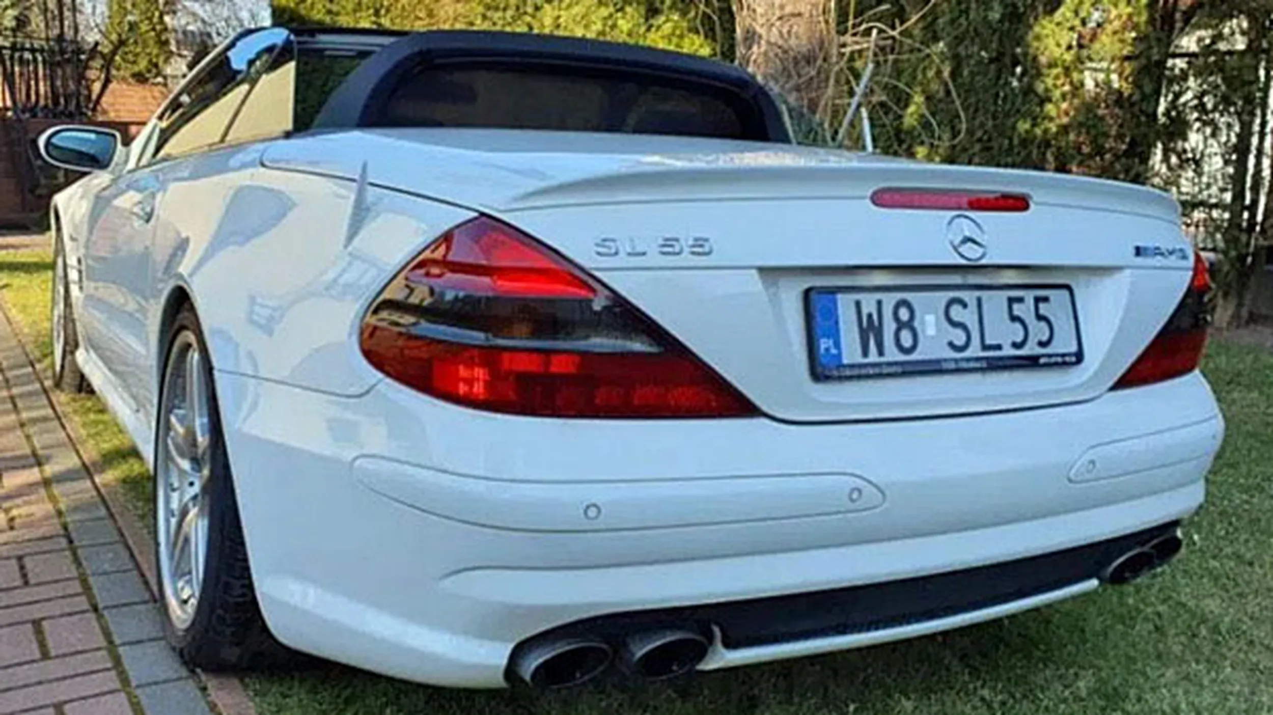 Fajny numer, blacha W8 SL55