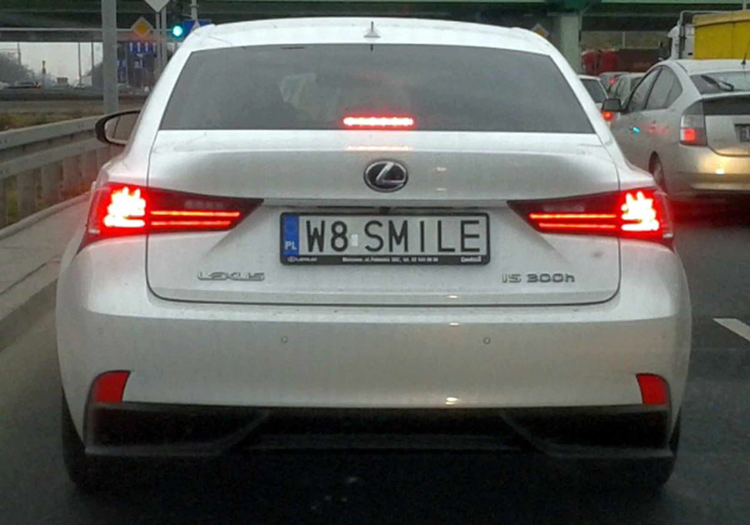 Fajny numer, blacha W8 SMILE