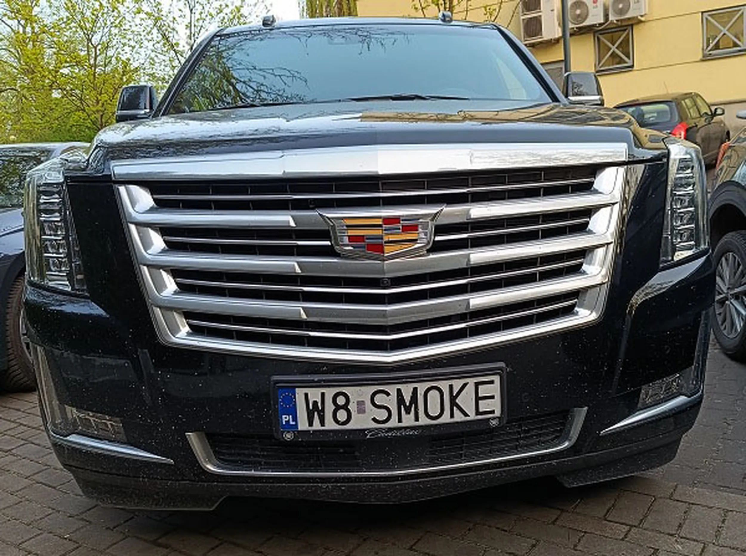 Fajny numer, blacha W8 SMOKE