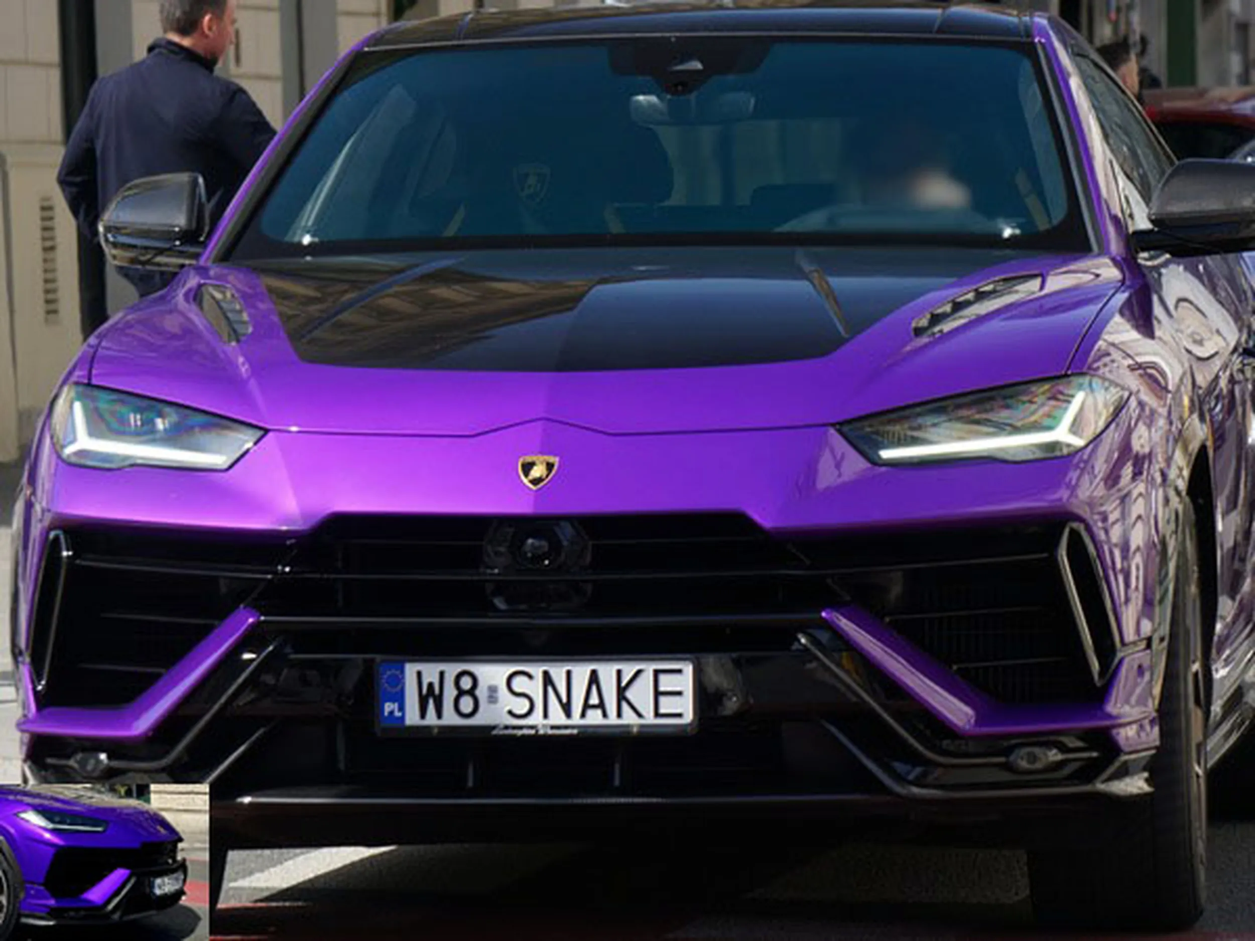 Fajny numer, blacha W8 SNAKE