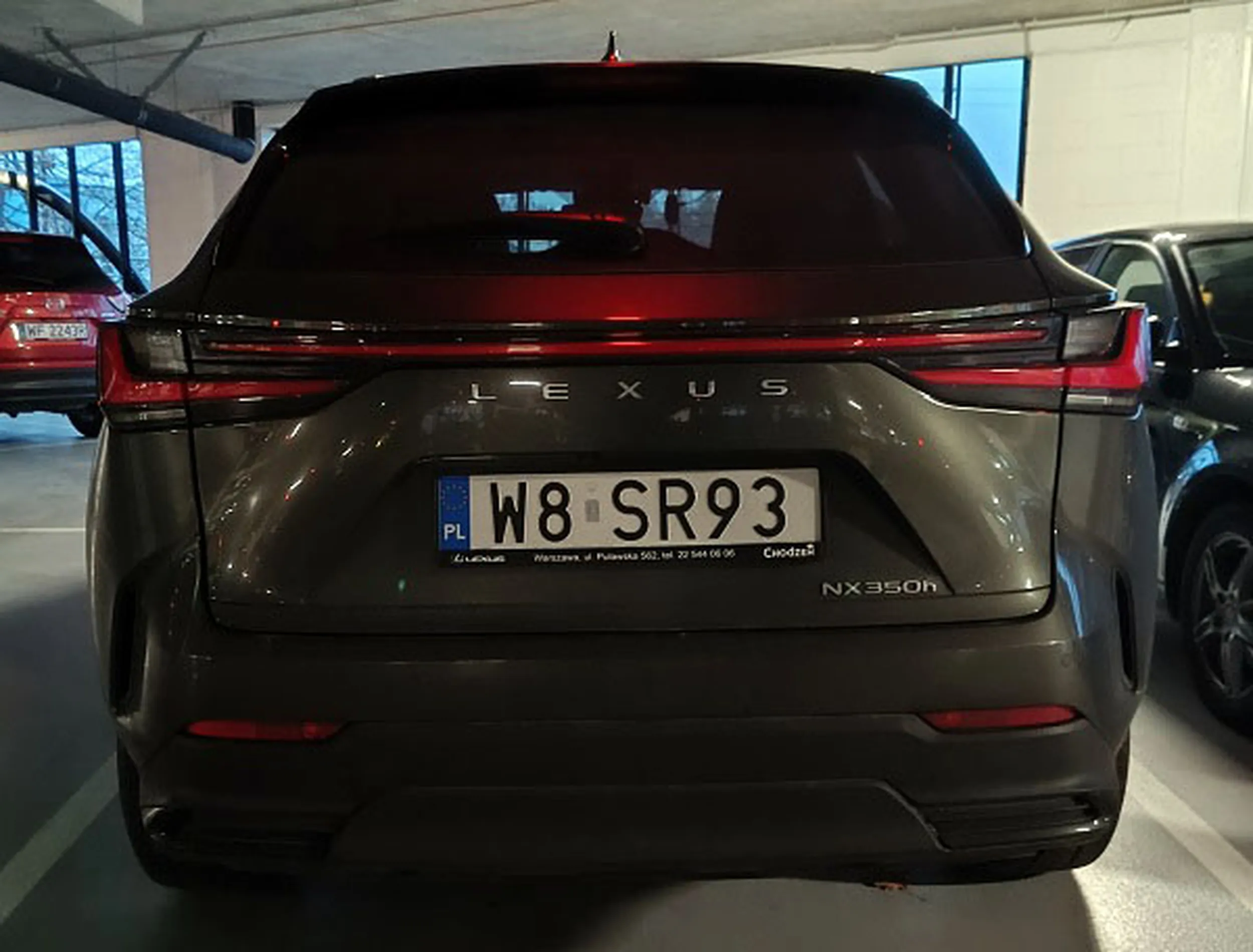 Fajny numer, blacha W8 SR93