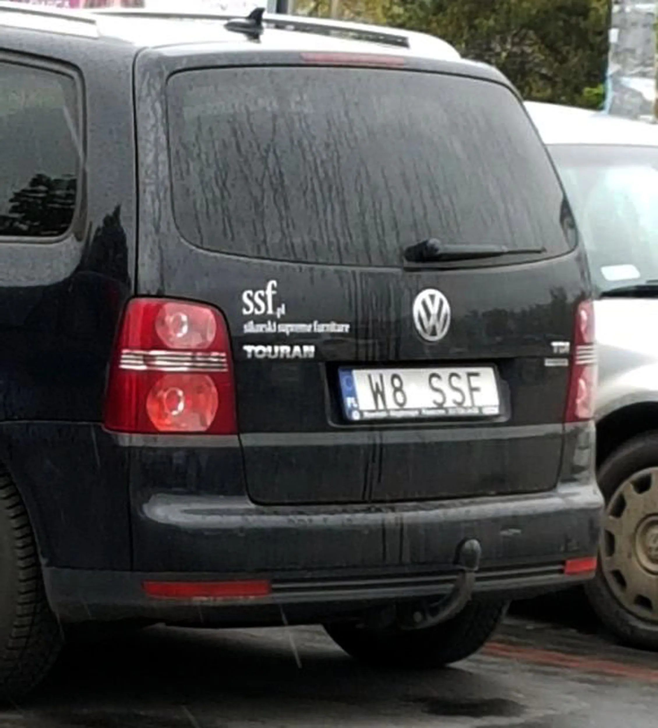 Fajny numer, blacha W8 SSF