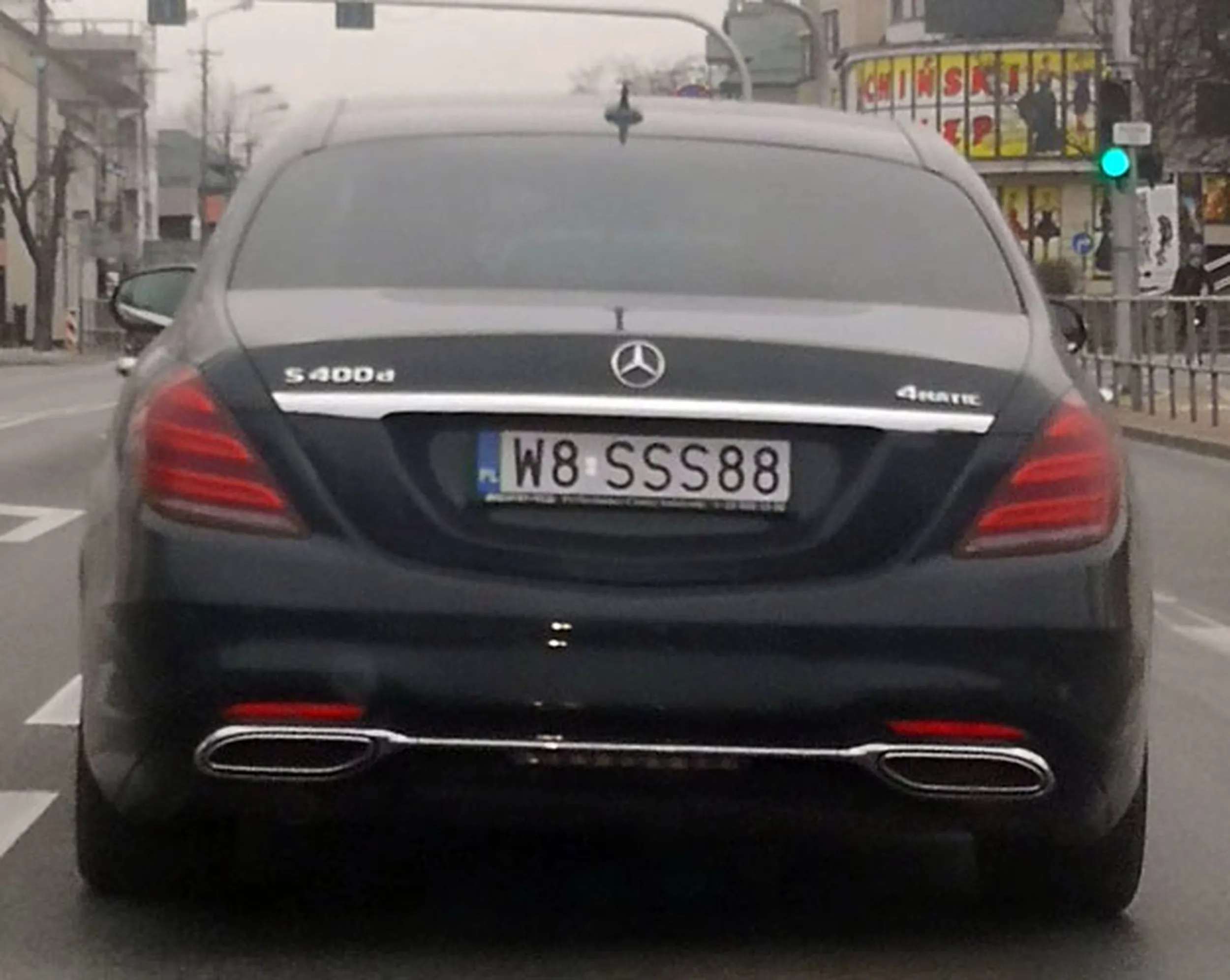 Fajny numer, blacha W8 SSS88