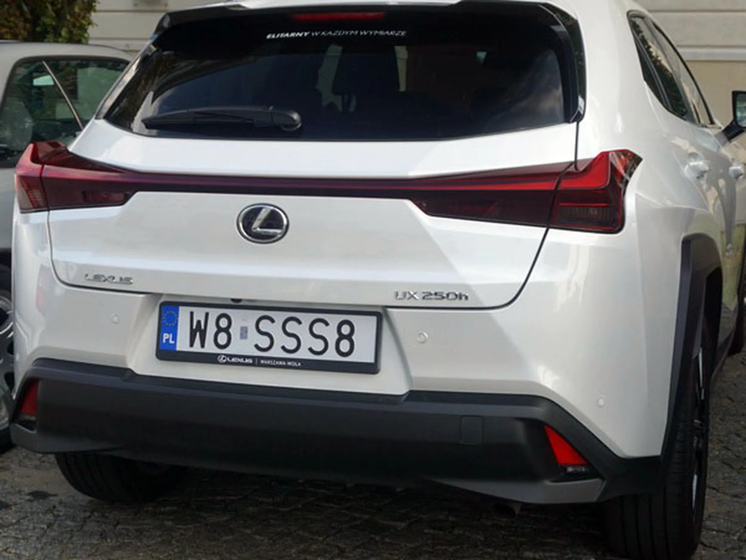 Fajny numer, blacha W8 SSS8