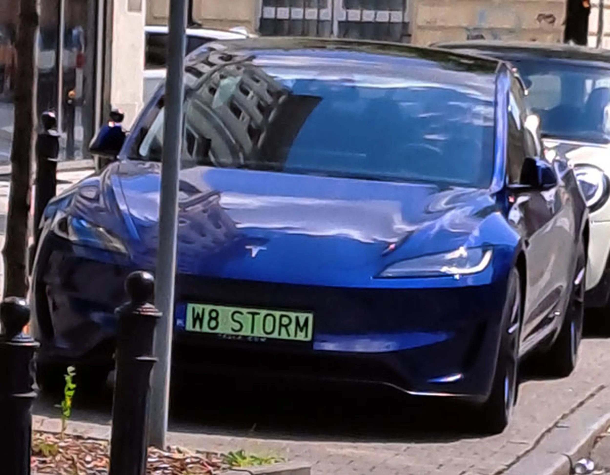 Fajny numer, blacha W8 STORM