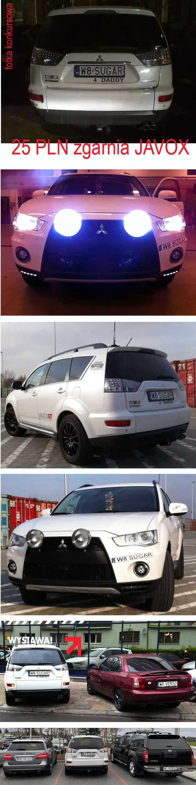 Fajny numer, blacha W8 SUGAR