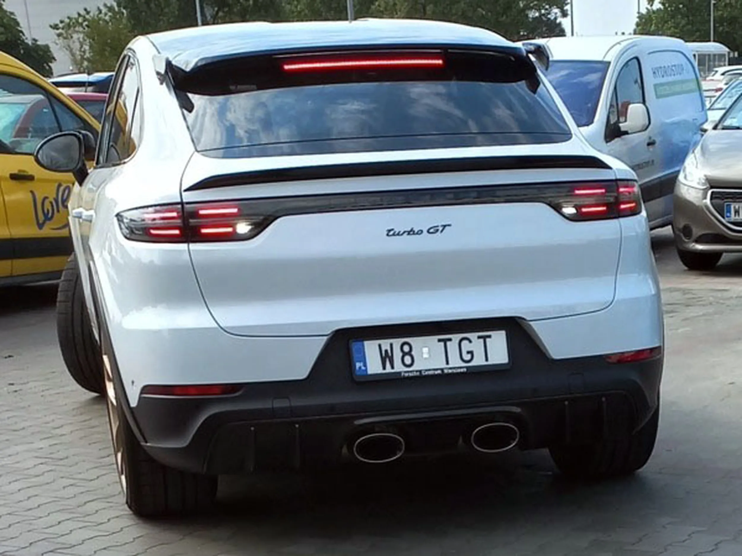 Fajny numer, blacha W8 TGT